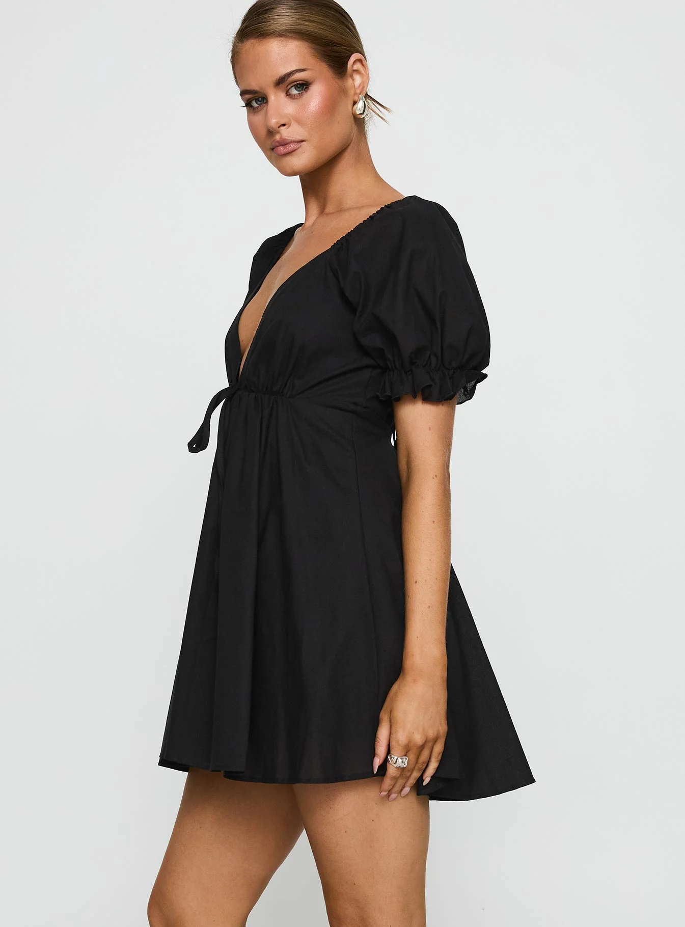 Blissful Mini Dress Black