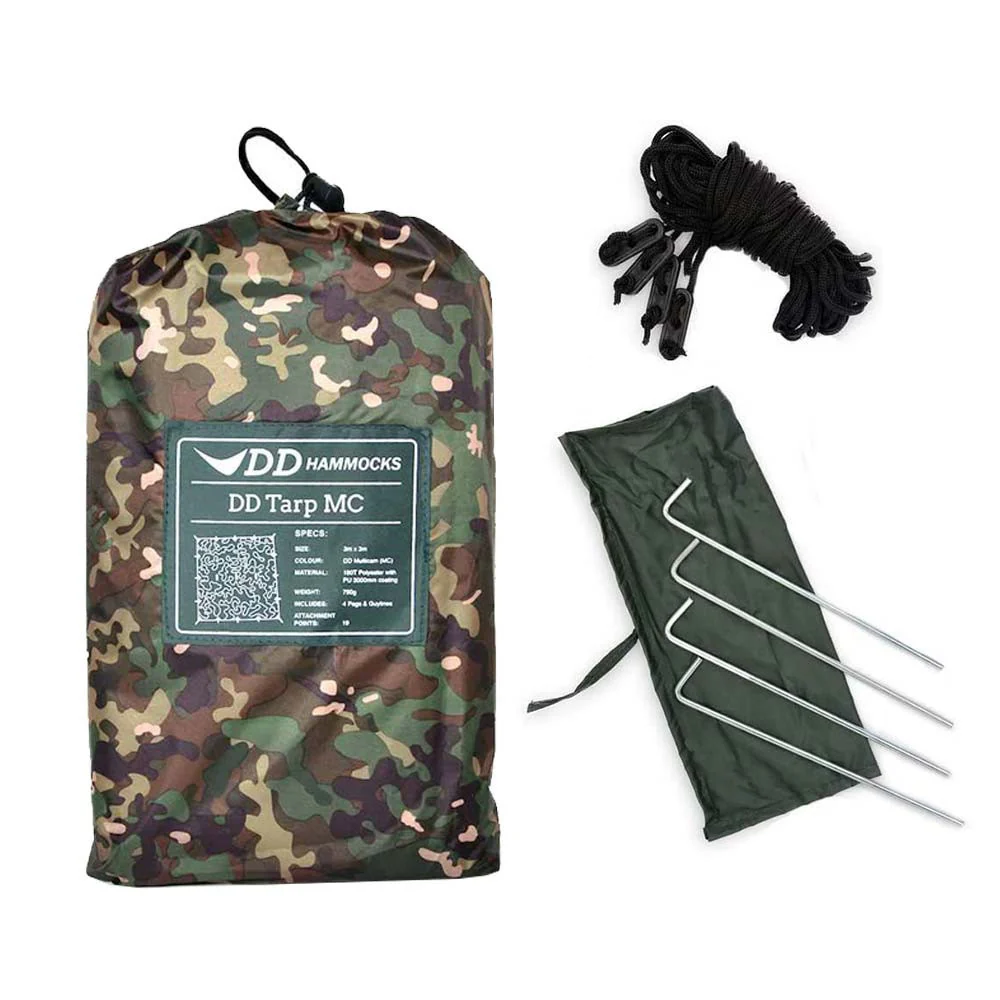 DD hammock tarp 3x3 MC multicamu - Toldo Bushcraft
