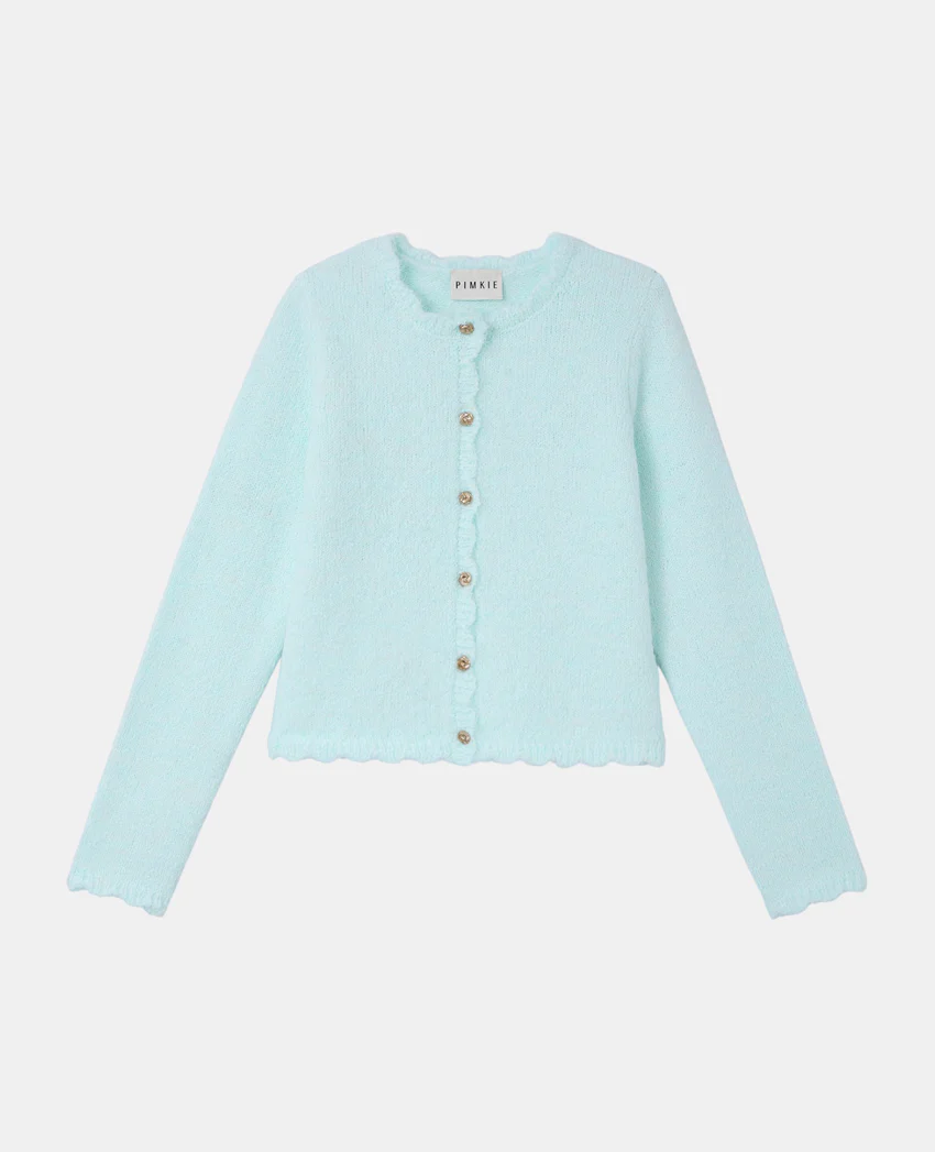 Pimkie Gilet col rond avec boutons bijoux