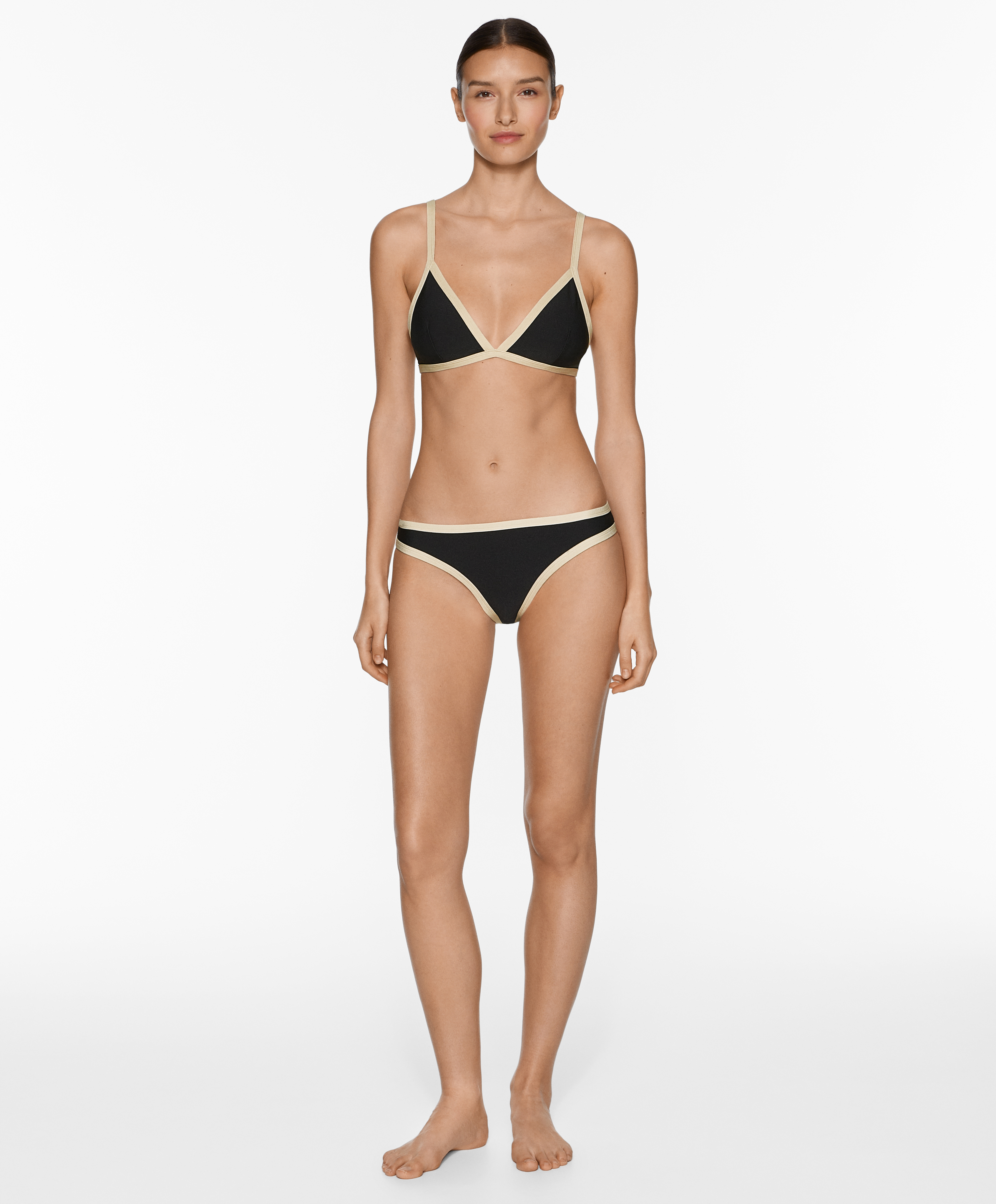 OYSHO Contrast trim classic bikini briefs