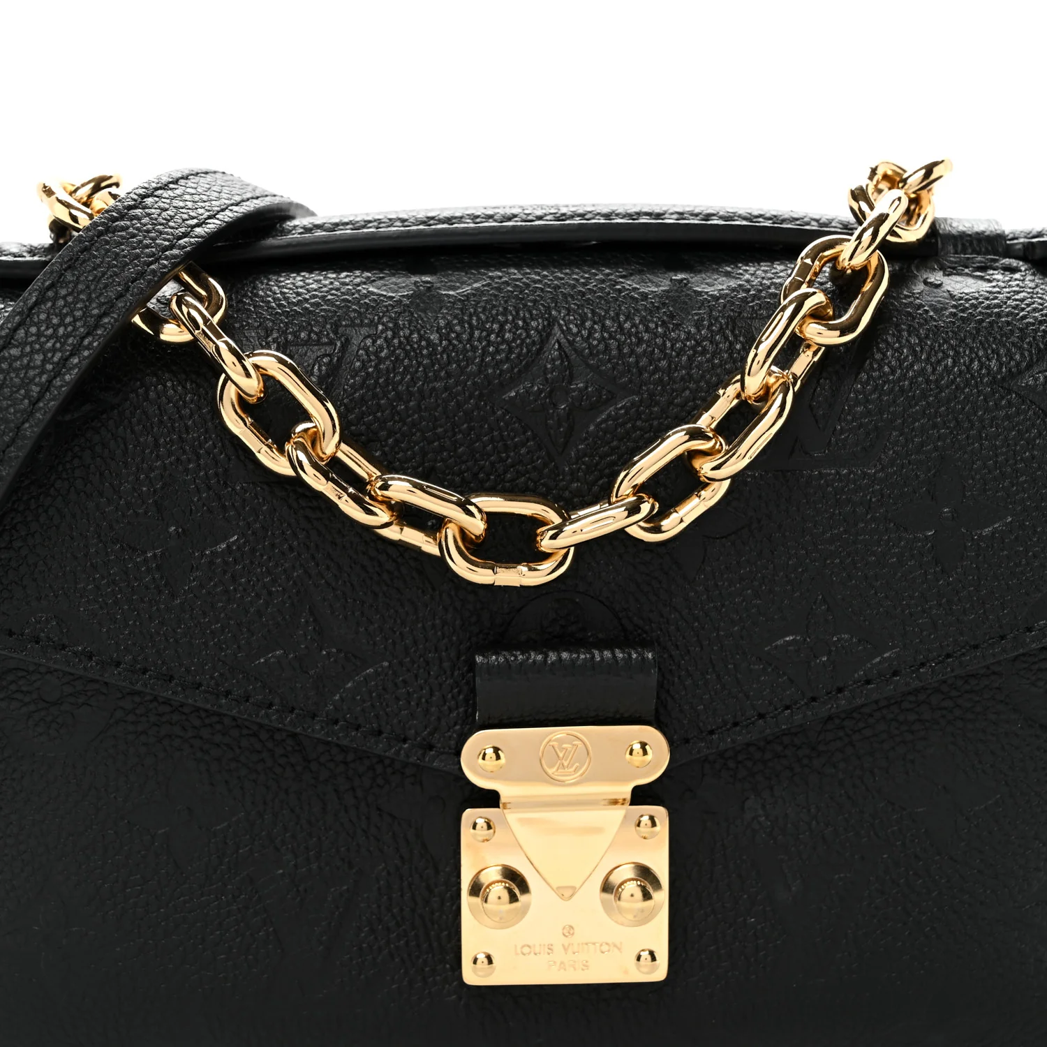 Empreinte Pochette Metis East West Black - Top Club