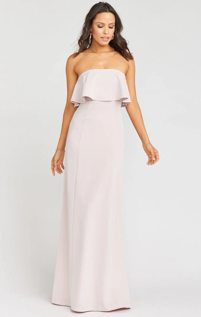 Monaco Ruffle Gown