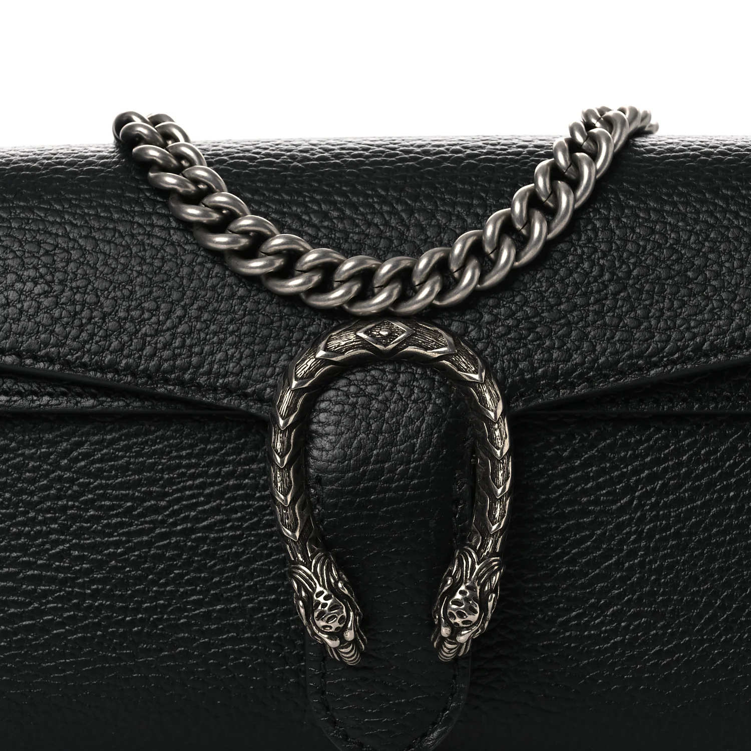 Dollar Calfskin Web Small Dionysus Crossbody Bag Black - Top Club
