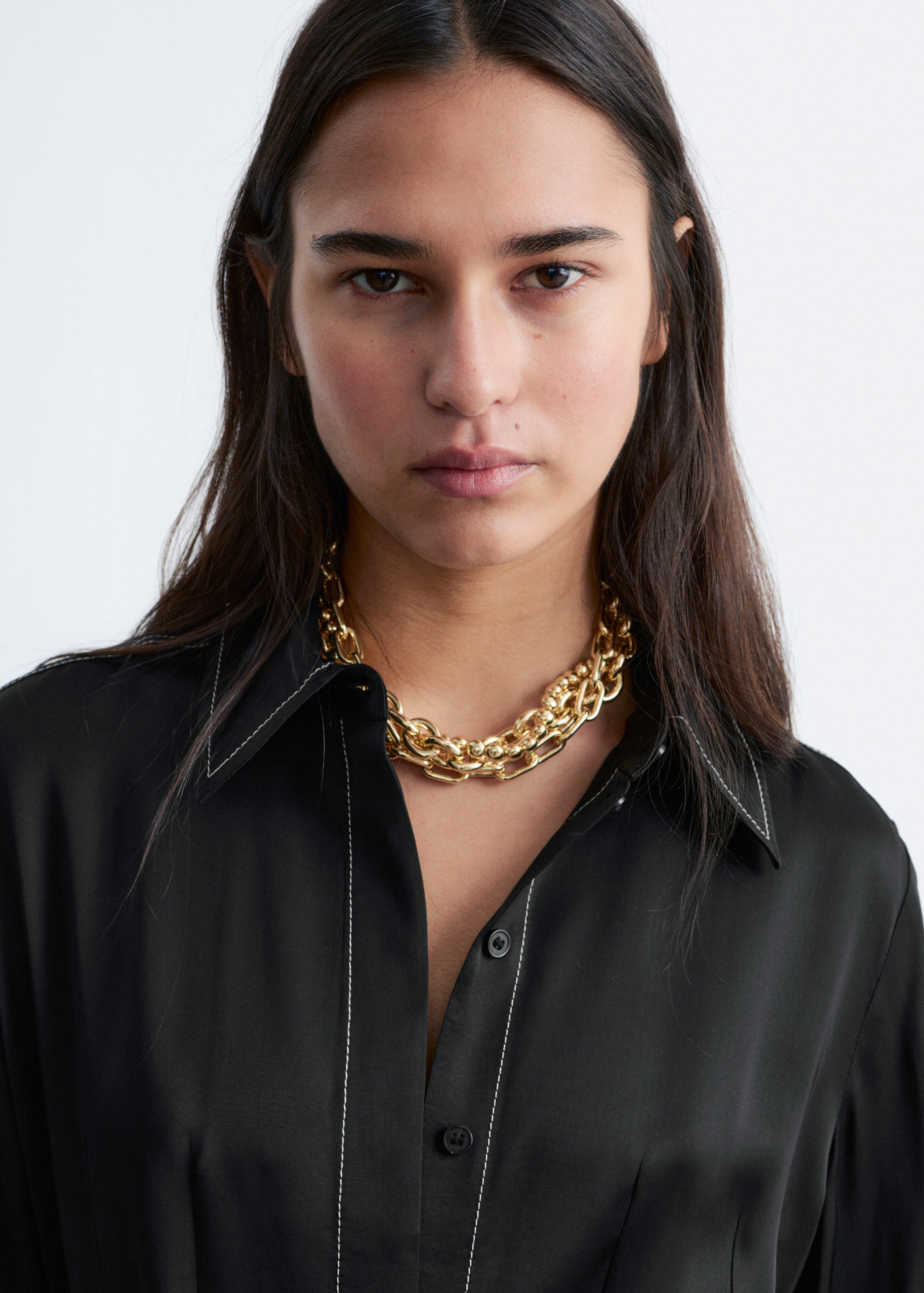 & Other Stories SHIRT MIDI DRESS
