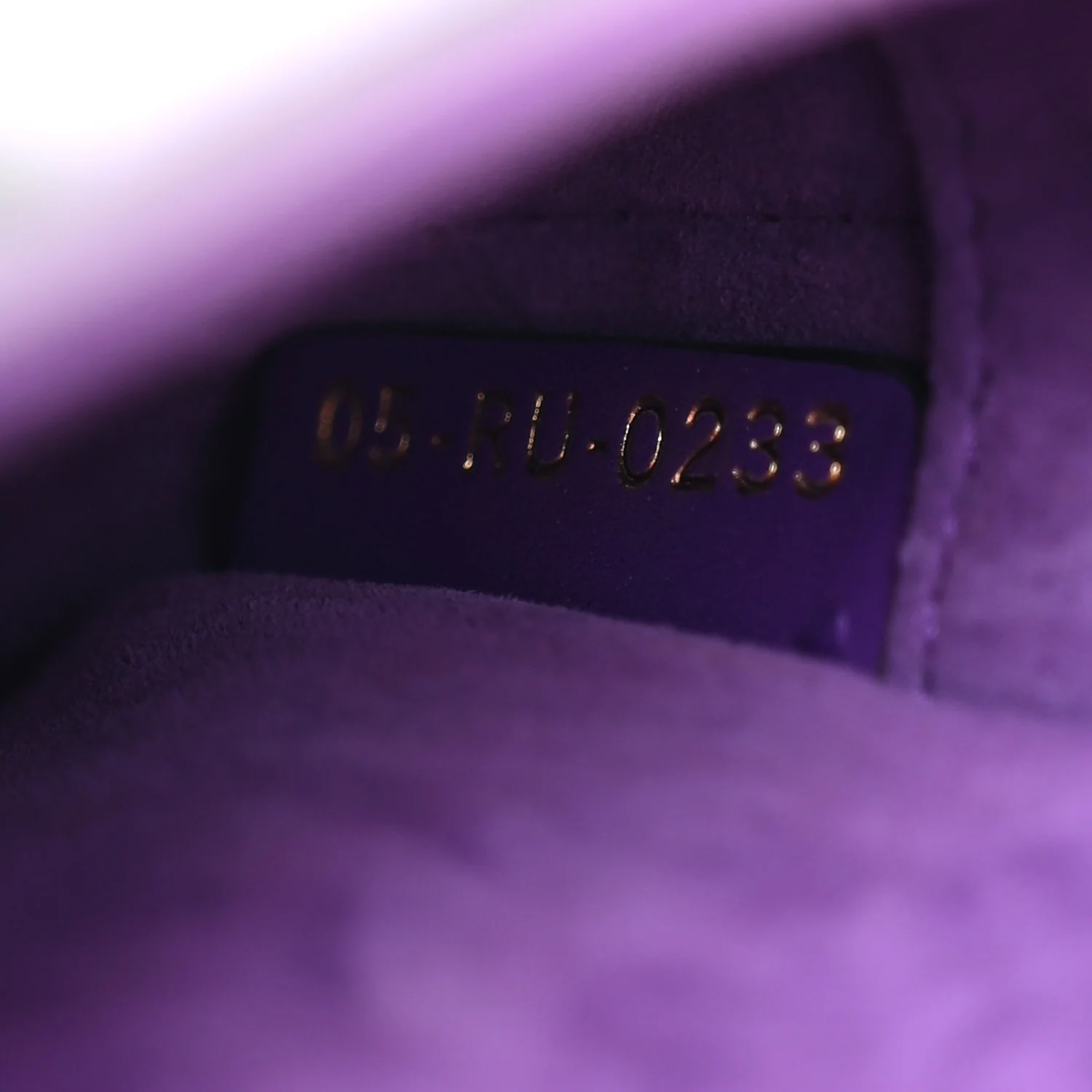 Supple Calfskin Mini Saddle Bag Purple - Top Club