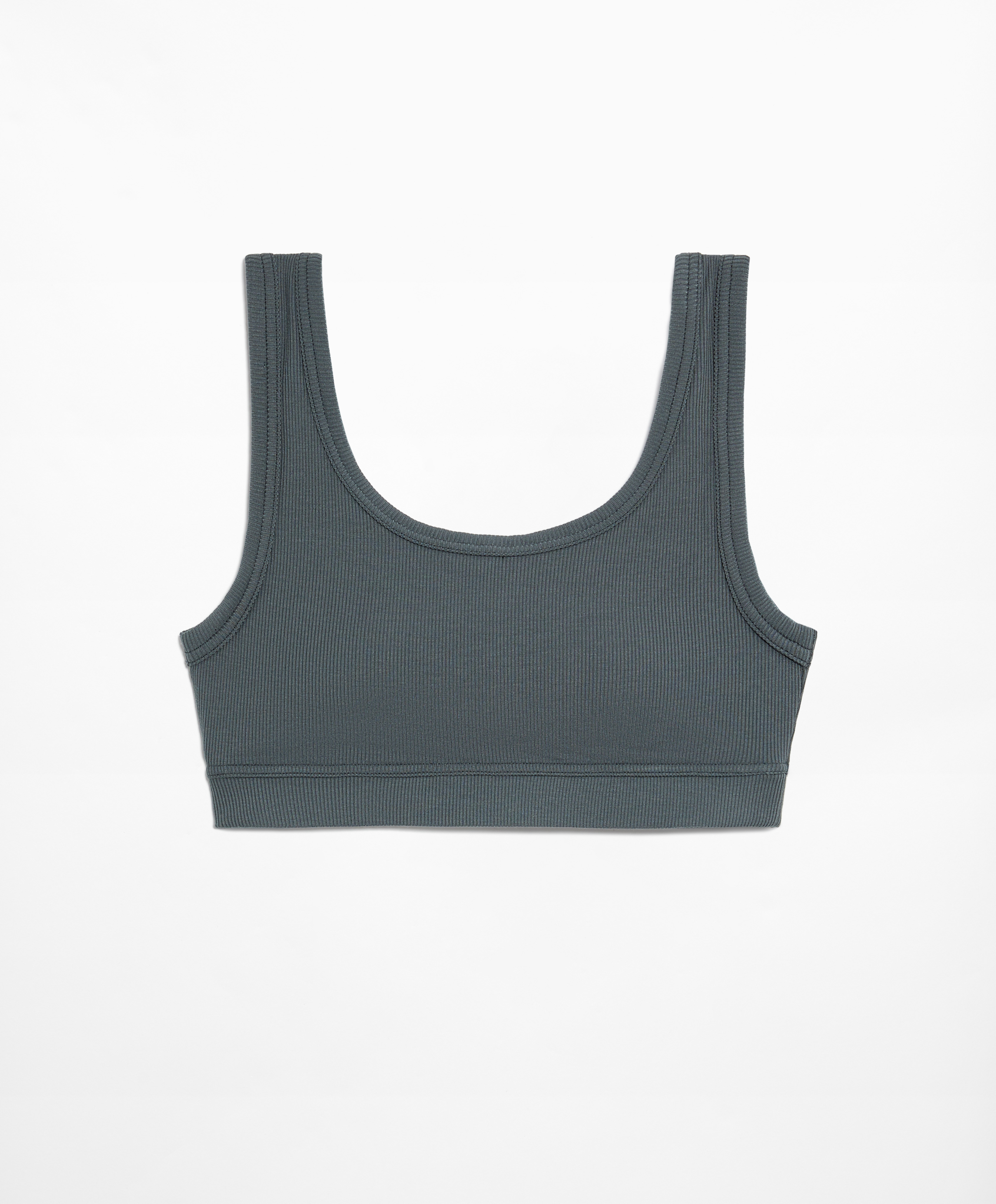 OYSHO Rib bra top with modal