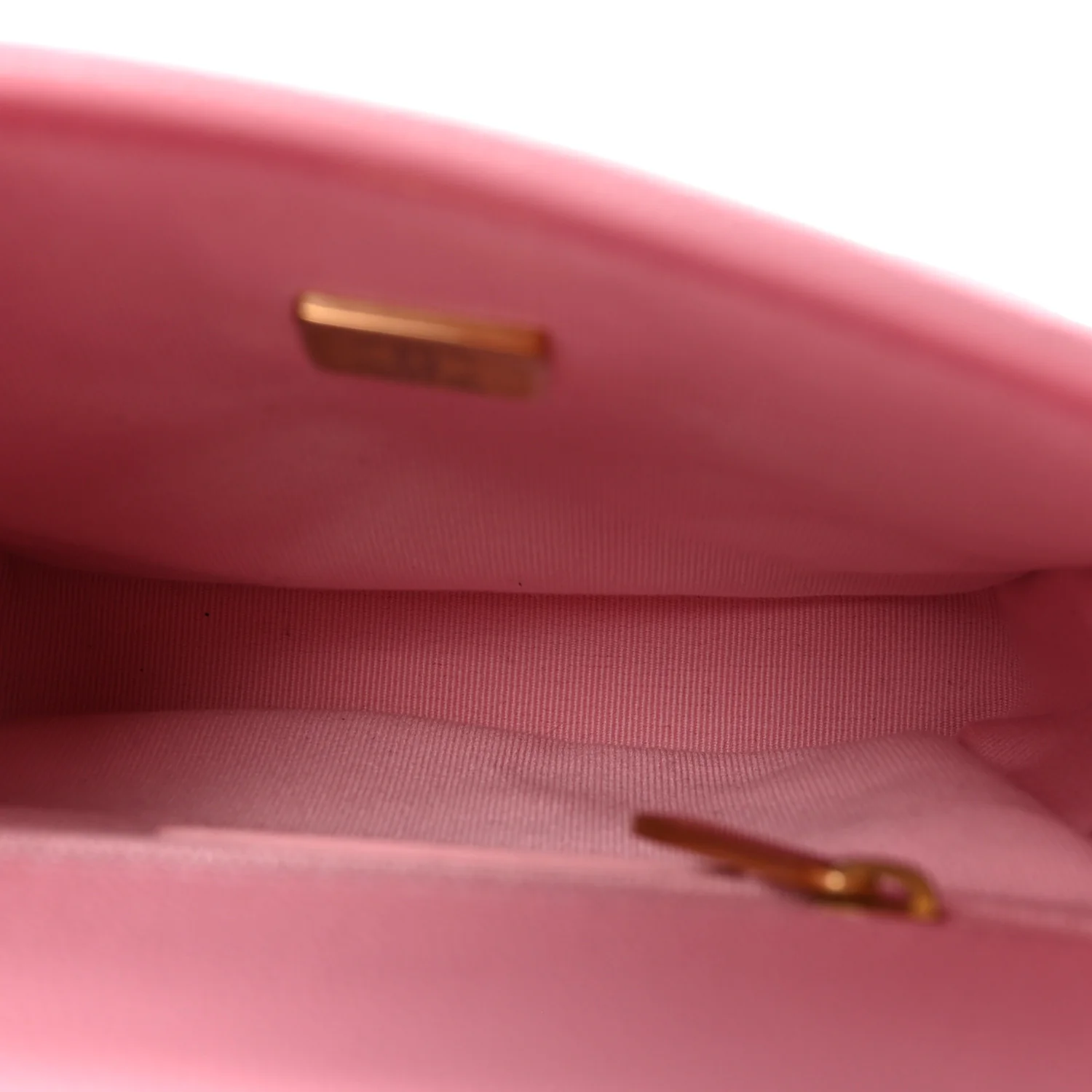 Caviar School Memory Mini Top Handle Flap Light Pink - Top Club