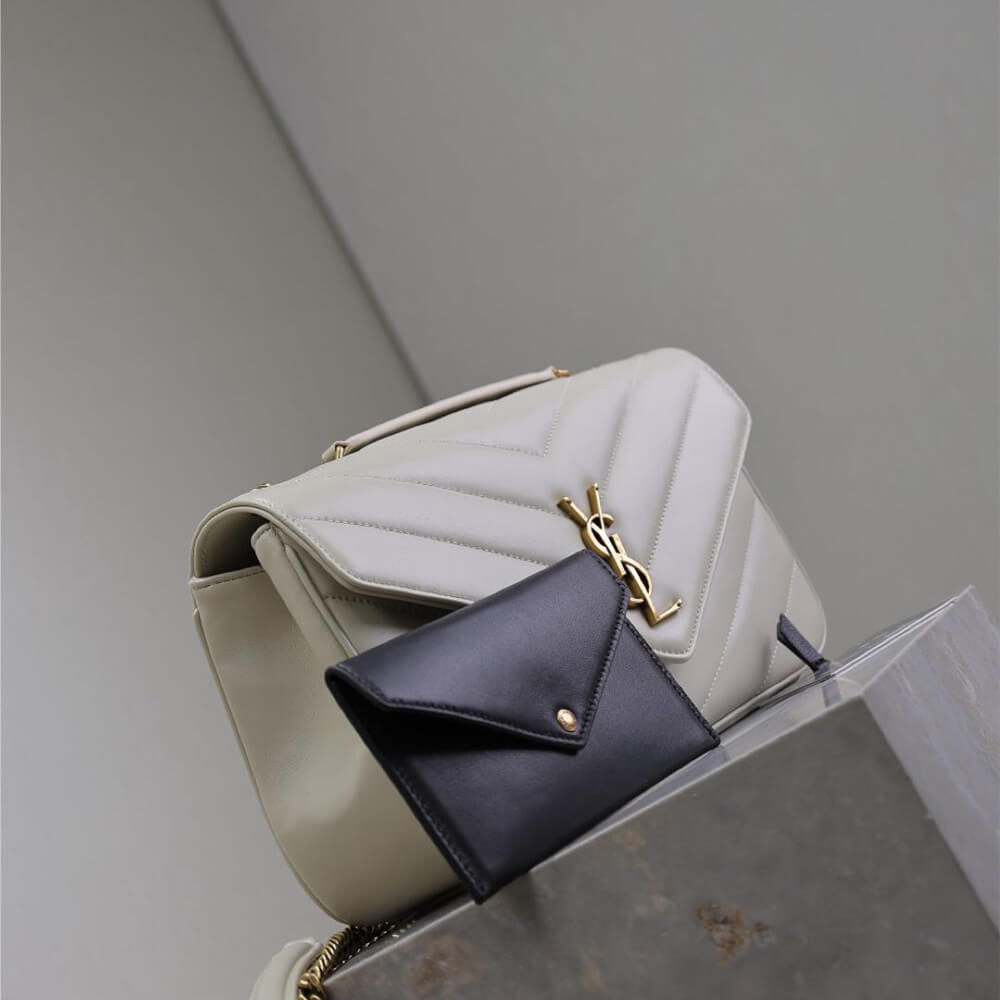 YSL LOULOU medium in MATELASSE lambskin - Top Club