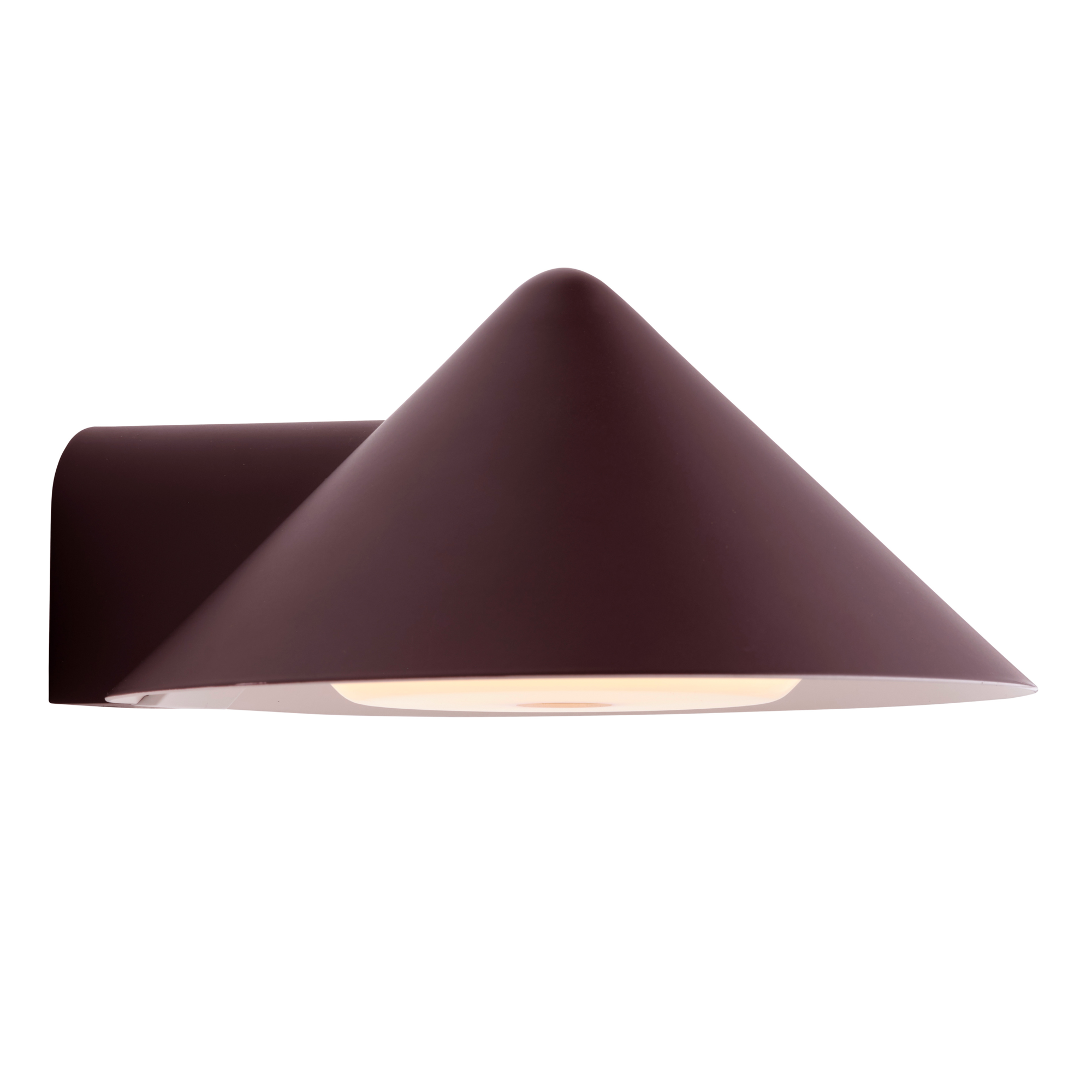 Wandlamp Grasp matt beetroot