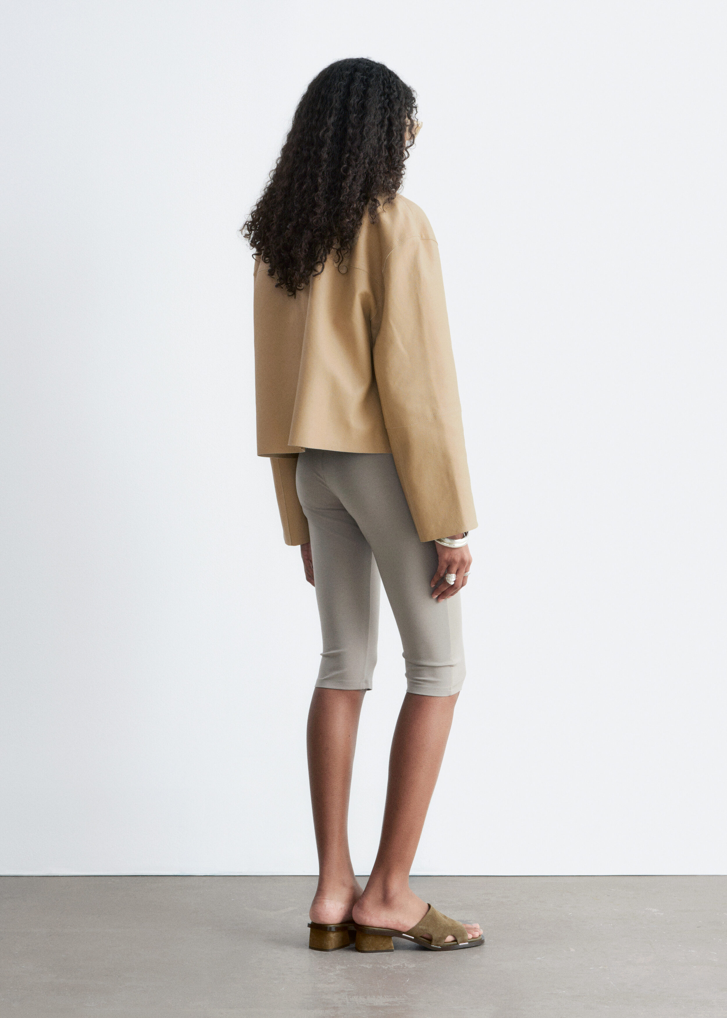 & Other Stories SLIM CAPRI TROUSERS
