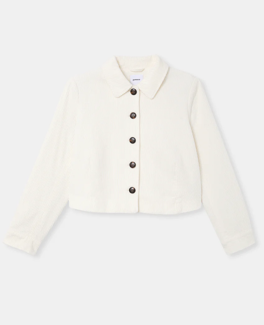Pimkie Veste droite et courte en velours