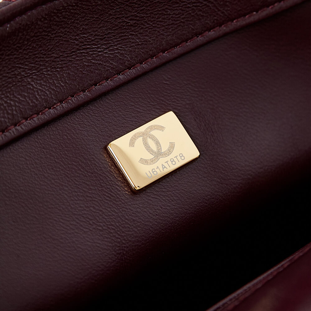CHANEL Flap Bag with Top Handle - Top Club