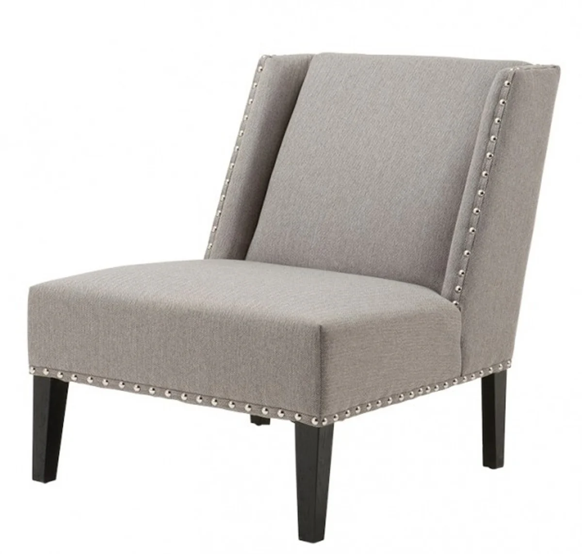 Luxury Art Deco armchair gray-brown - Art Nouveau Belle Epoch - Luxury Collection