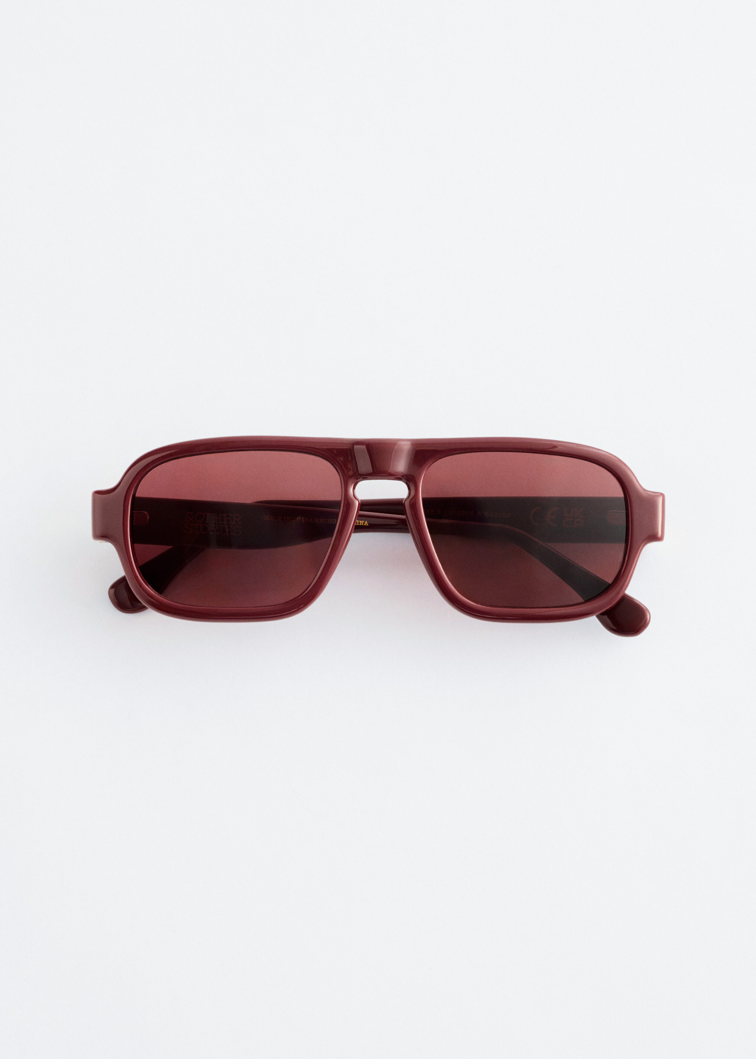 & Other Stories SQUARE-FRAME AVIATOR SUNGLASSES