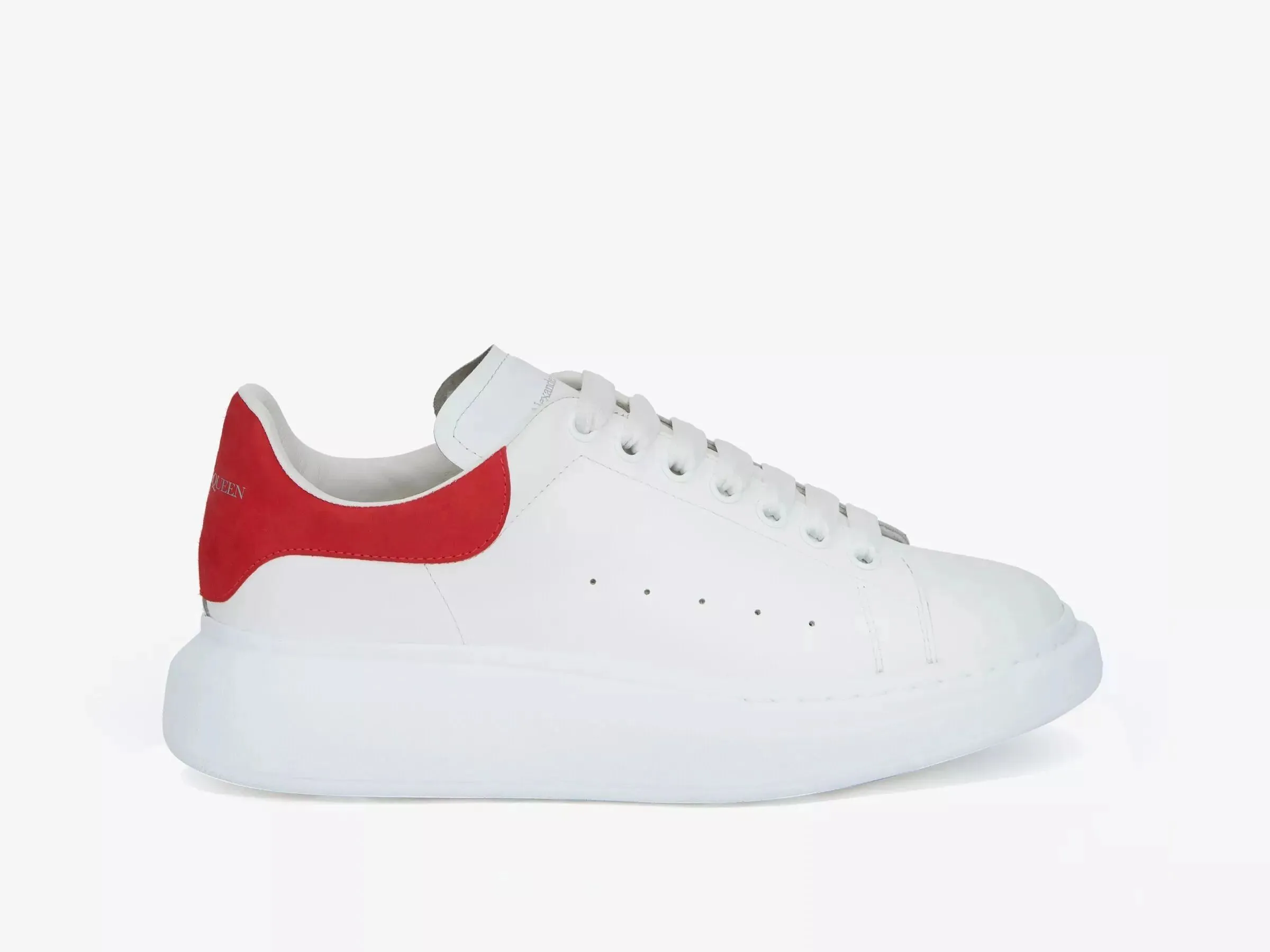 Alexander Mcqueen Men's Oversized Sneaker in Lust Red - Sneaker Replica Workshop