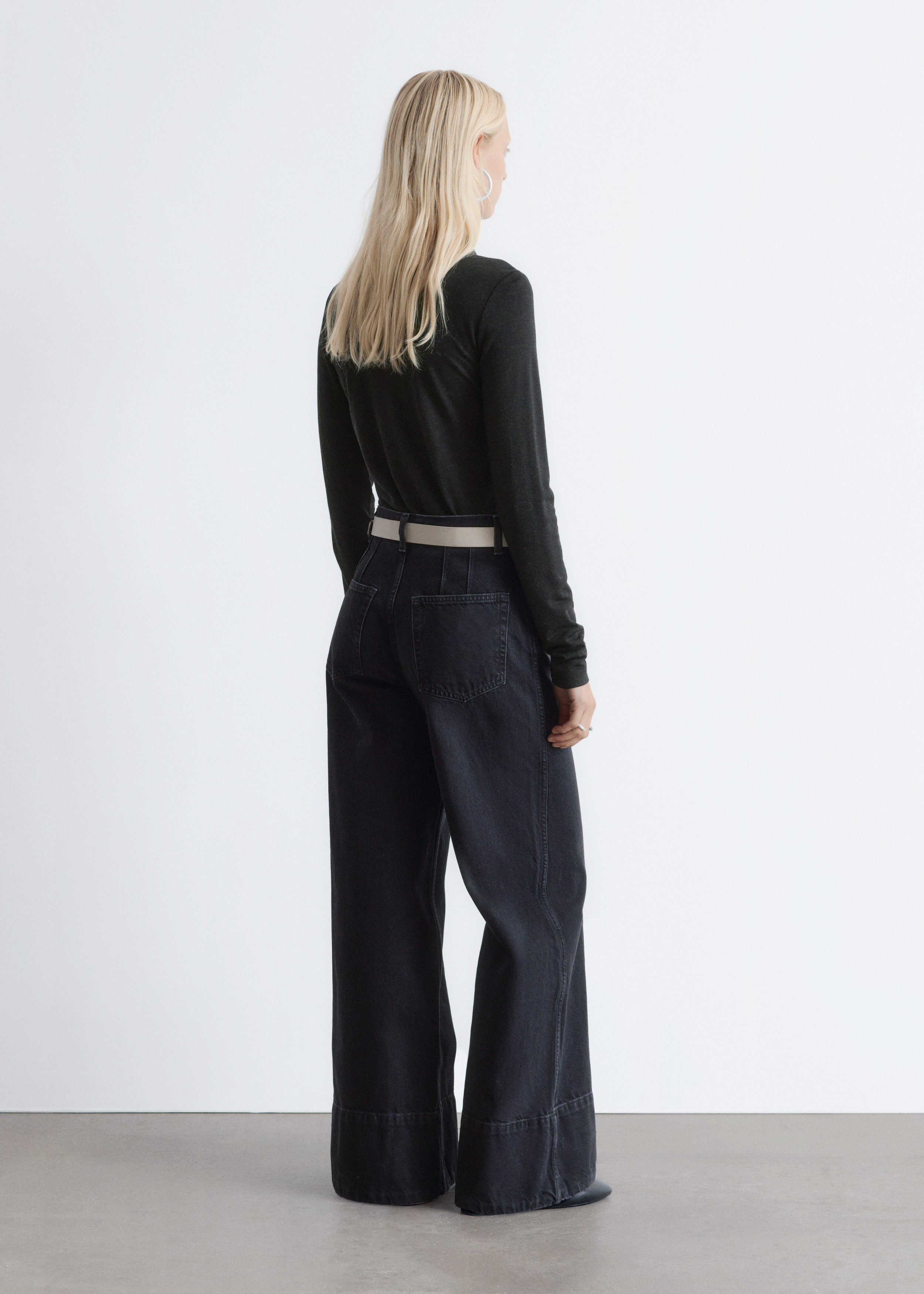 & Other Stories LONG WIDE-LEG JEANS