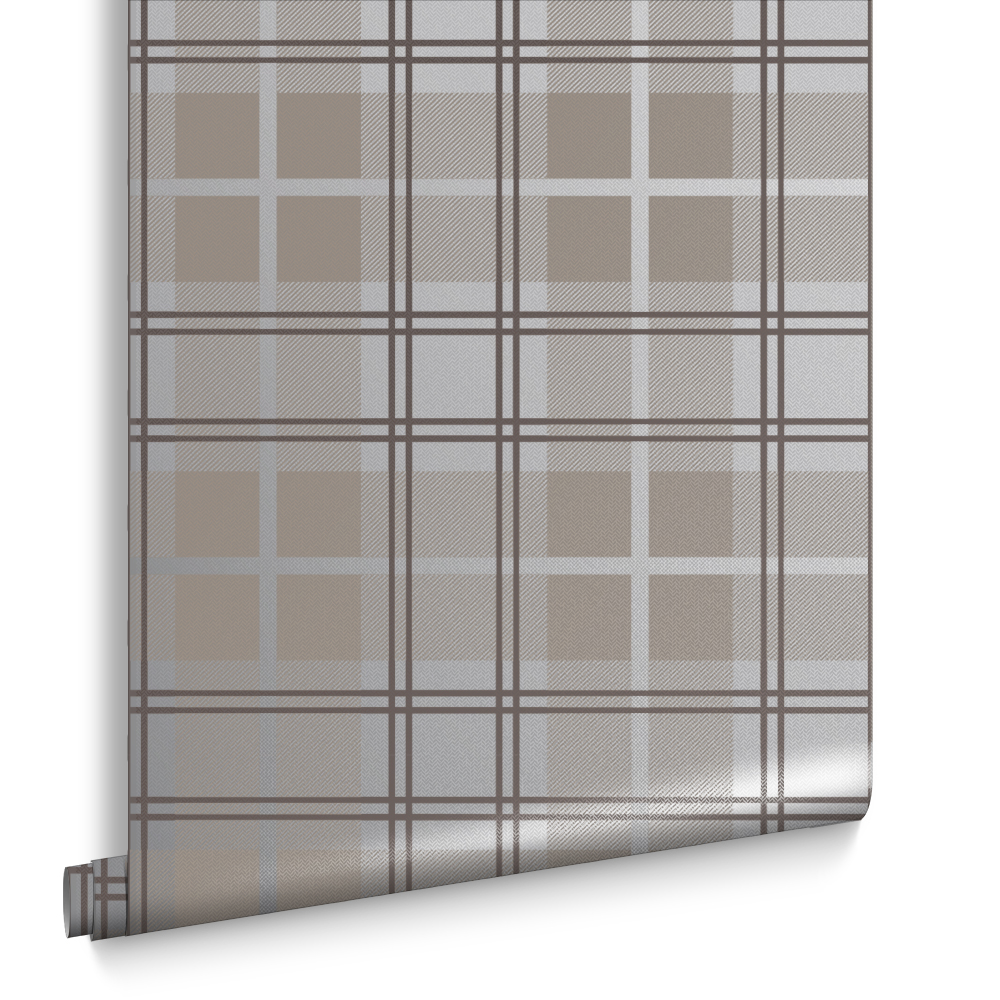 Graham & Brown  vliesbehang  Tartan Earth Graham & Brown  vliesbehang  Tartan Earth