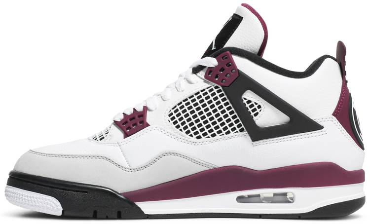 Paris Saint-Germain x Air Jordan 4 Retro  Bordeaux  CZ5624-100 Reps - Sneaker Replica Workshop