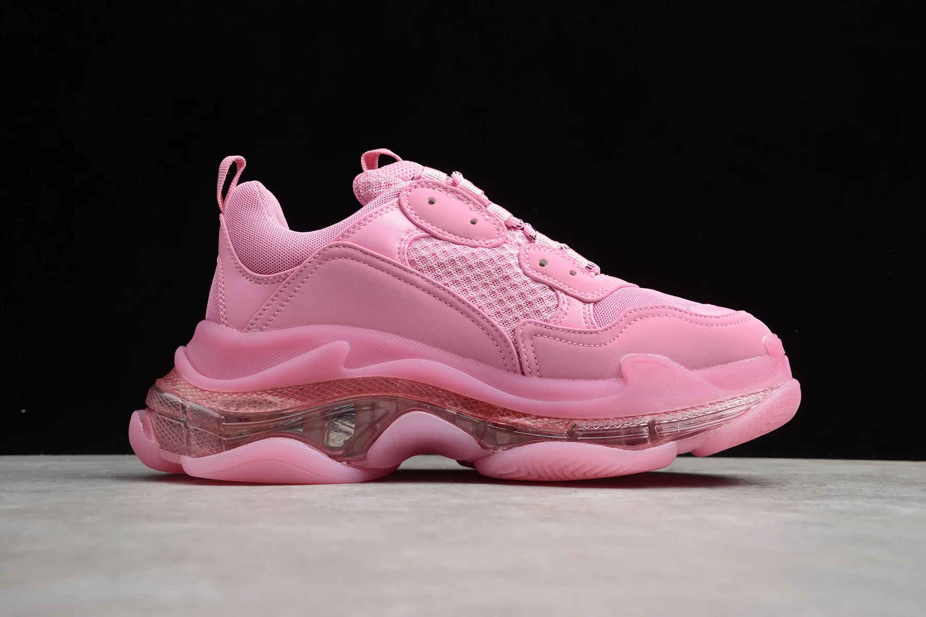 Balenciaga Triple S Clear Sole – Pink (Women's) - Sneaker Replica Workshop
