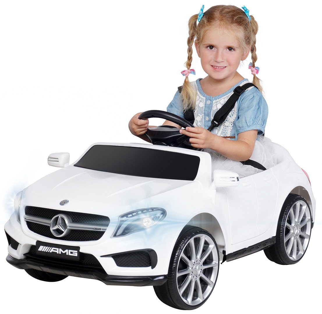 Actionbikes Motors electric children's car children's vehicle Mercedes GLA 45 AMG licensed 3-5 years, load capacity 30 kg, (1 piece), children's toy - electric vehicle 3-6 km/h - with remote control