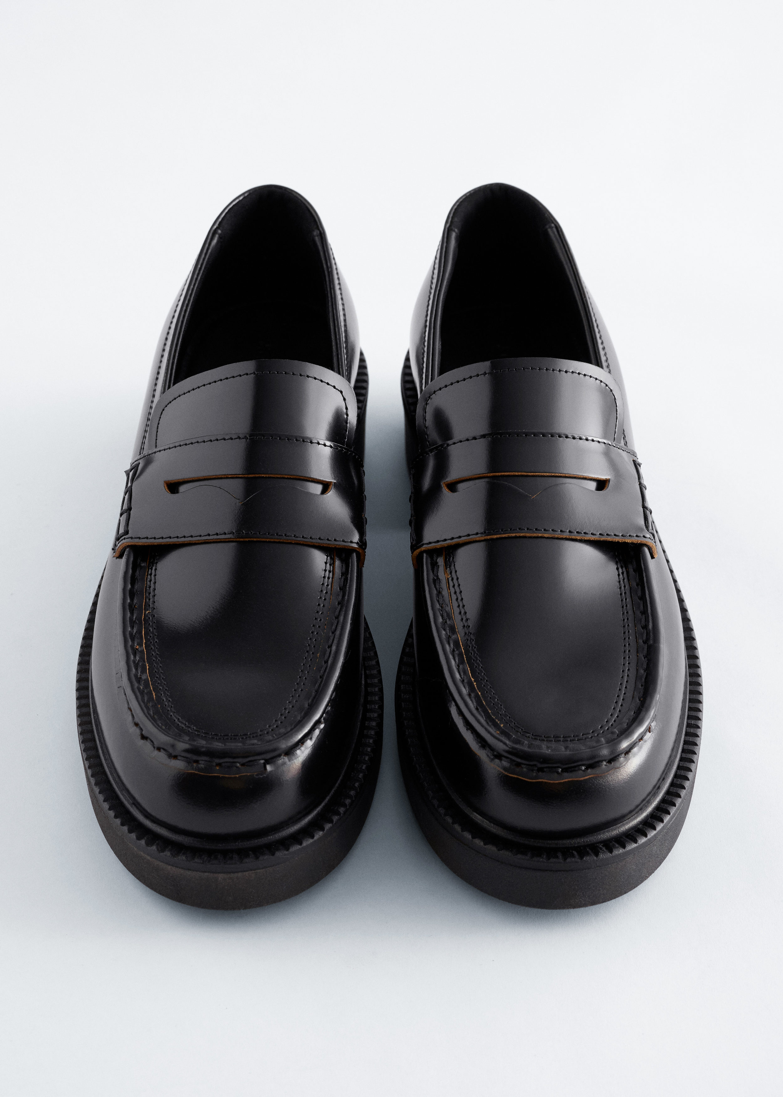 & Other Stories CHUNKY LEATHER LOAFERS