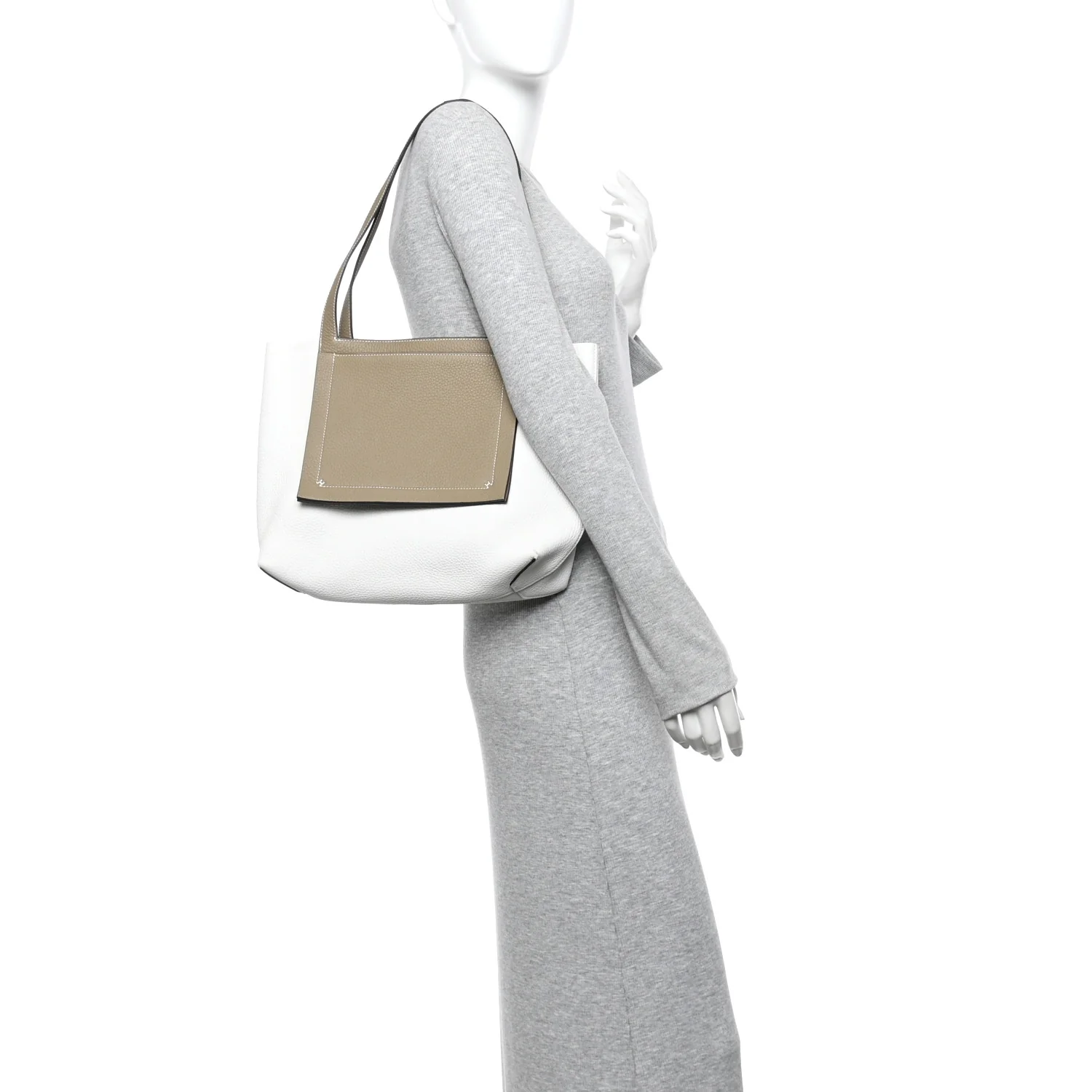 Taurillon Clemence Cabasellier 31 Mushroom Beige Marfa