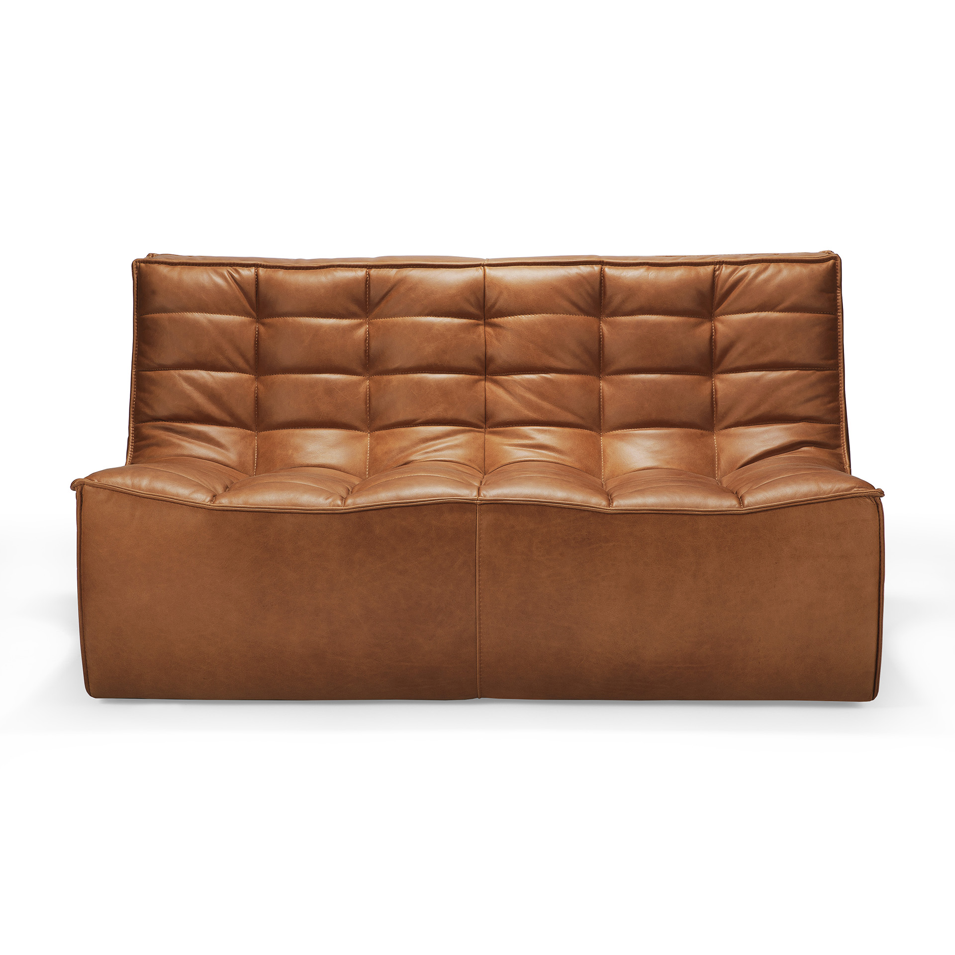 Modulaire bank N701 old saddle set 2 seat 90° rechte hoek