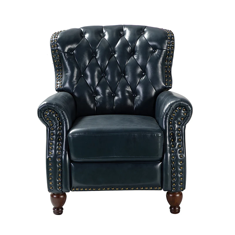 Gabrielle Genuine Leather Oversized Recliner
