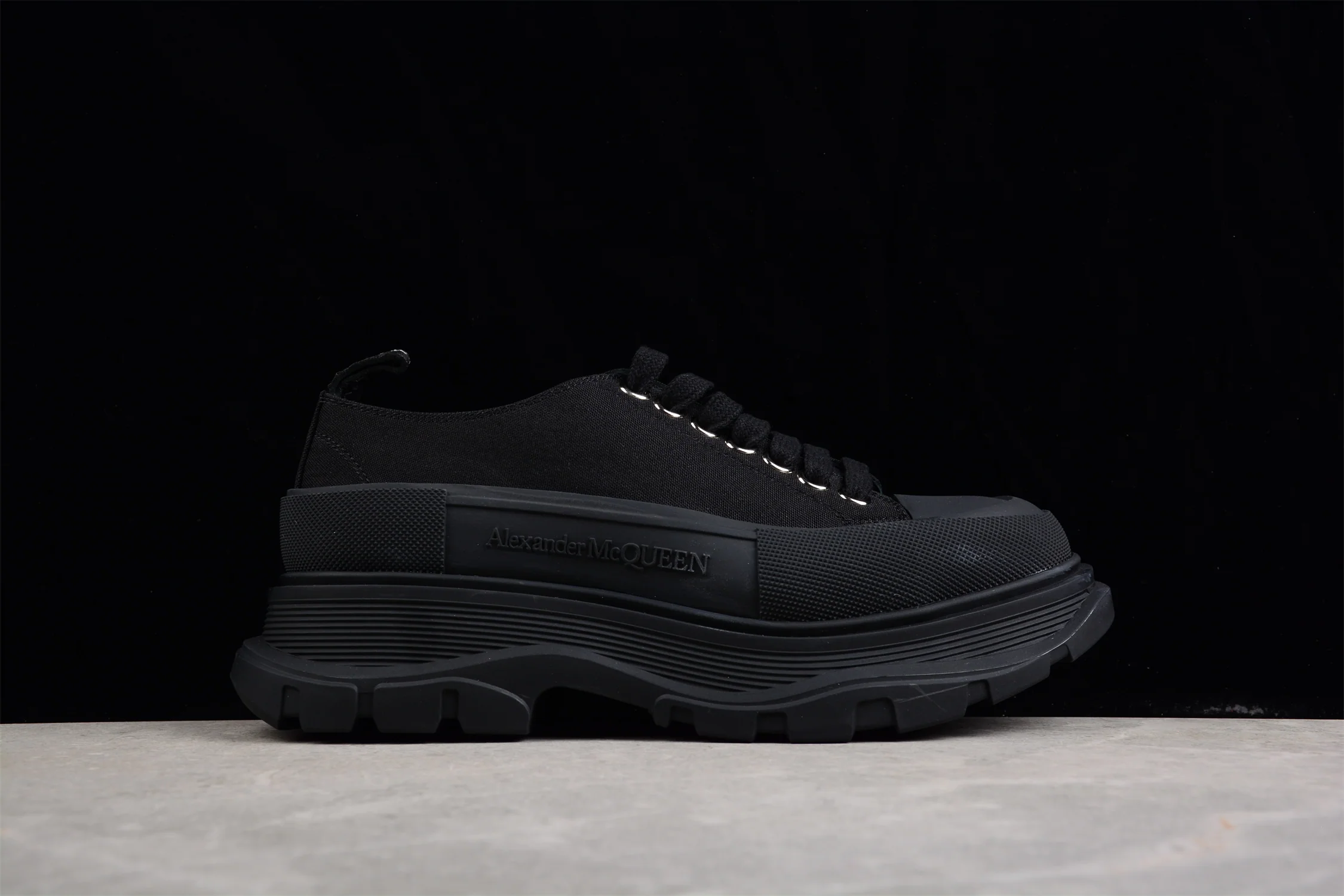 Alexander McQueen Tread Slick 'Black' - Sneaker Replica Workshop