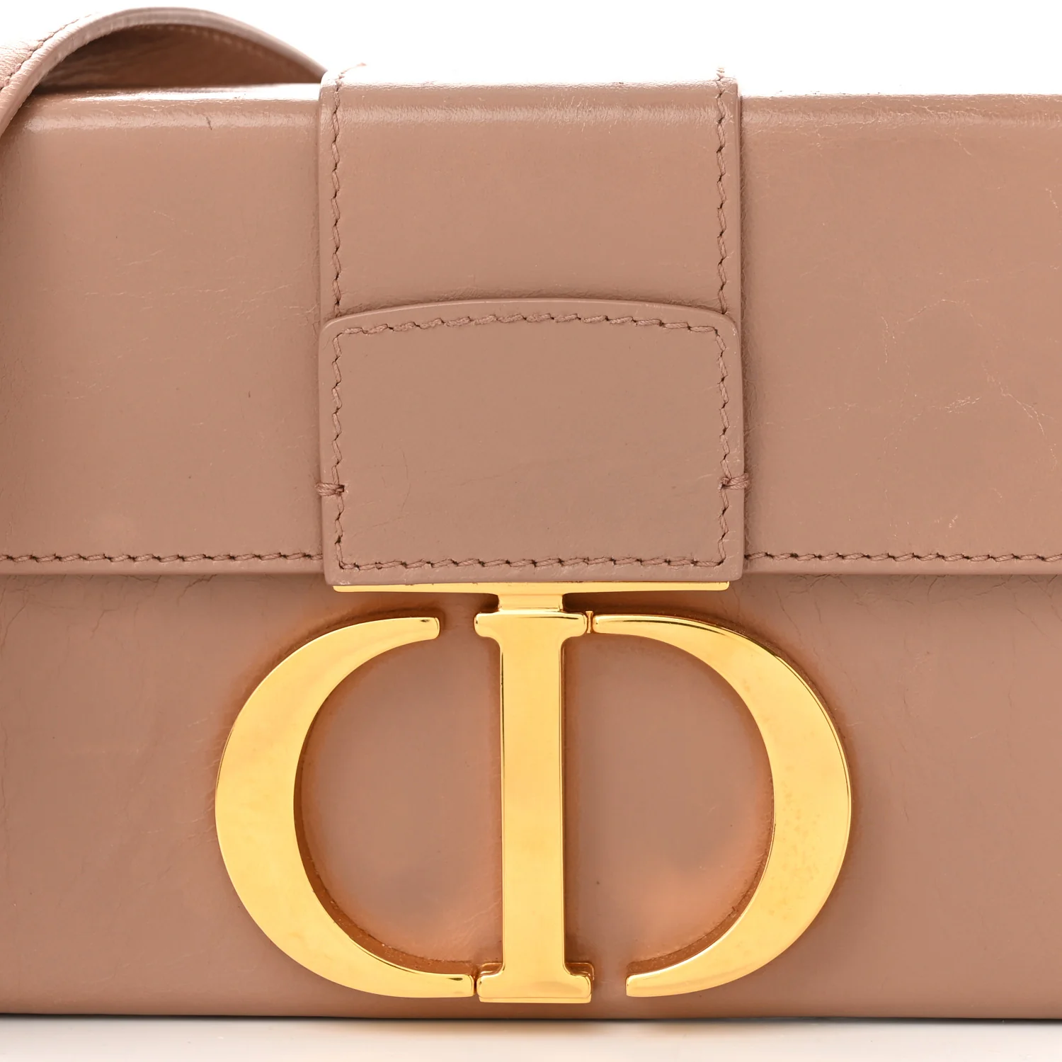 Smooth Calfskin Micro 30 Montaigne Flap Bag Pale Pink - Top Club