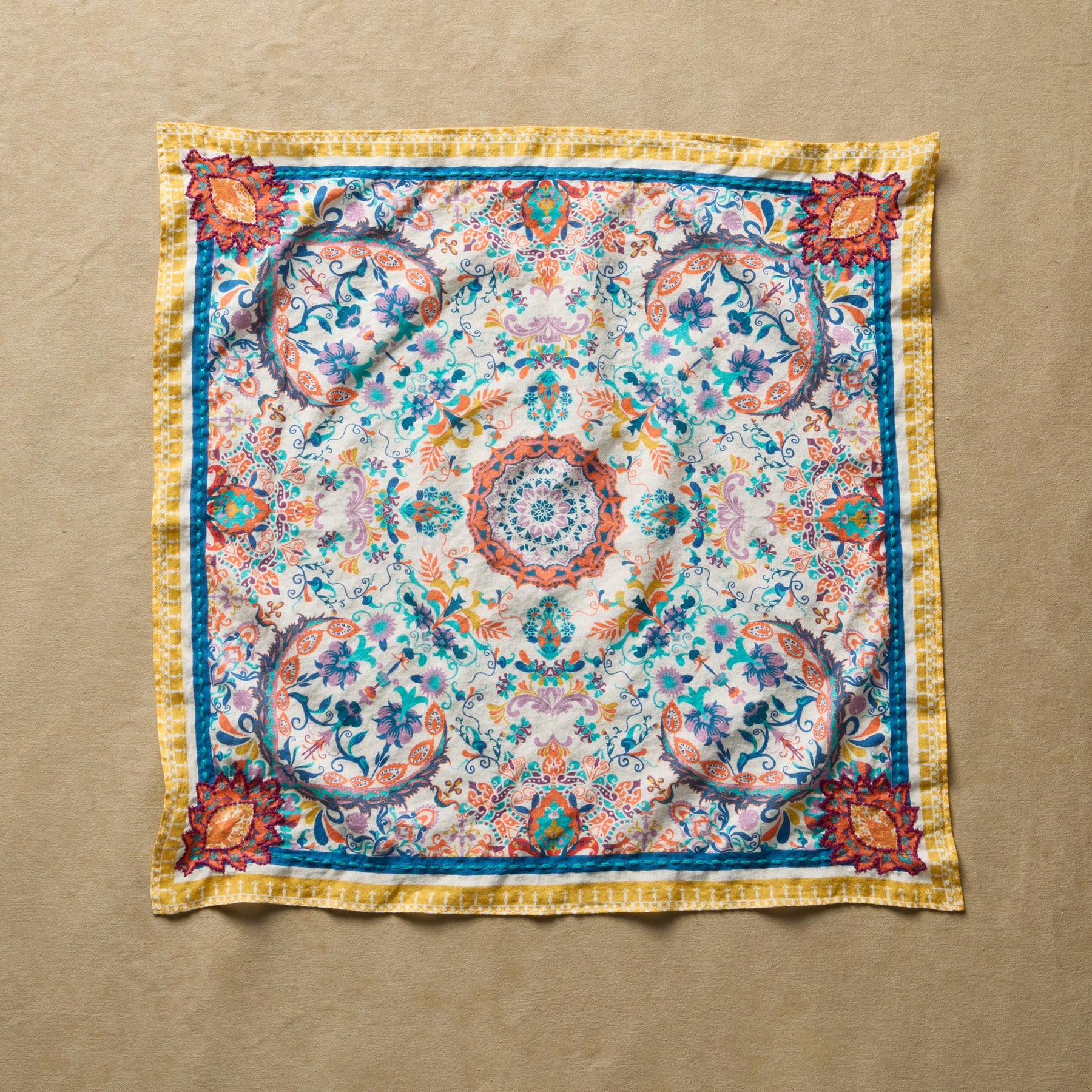 Garden Party Aster Bandana - Sundance Living