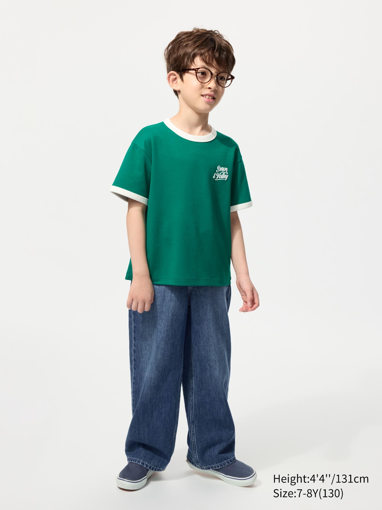 KIDS AIRism Cotton Graphic Crew Neck T-Shirt