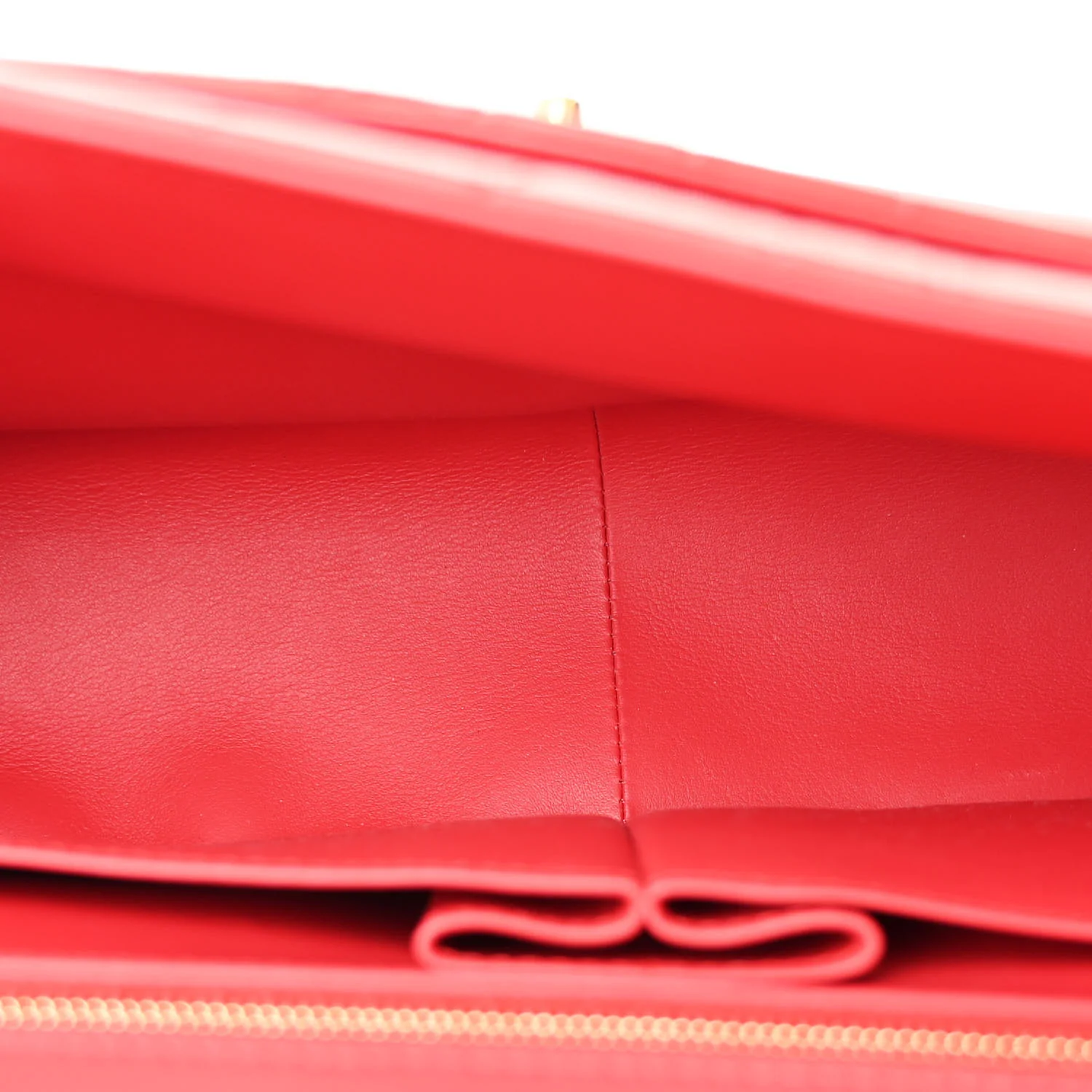 Alligator Jumbo Double Flap Red - Top Club