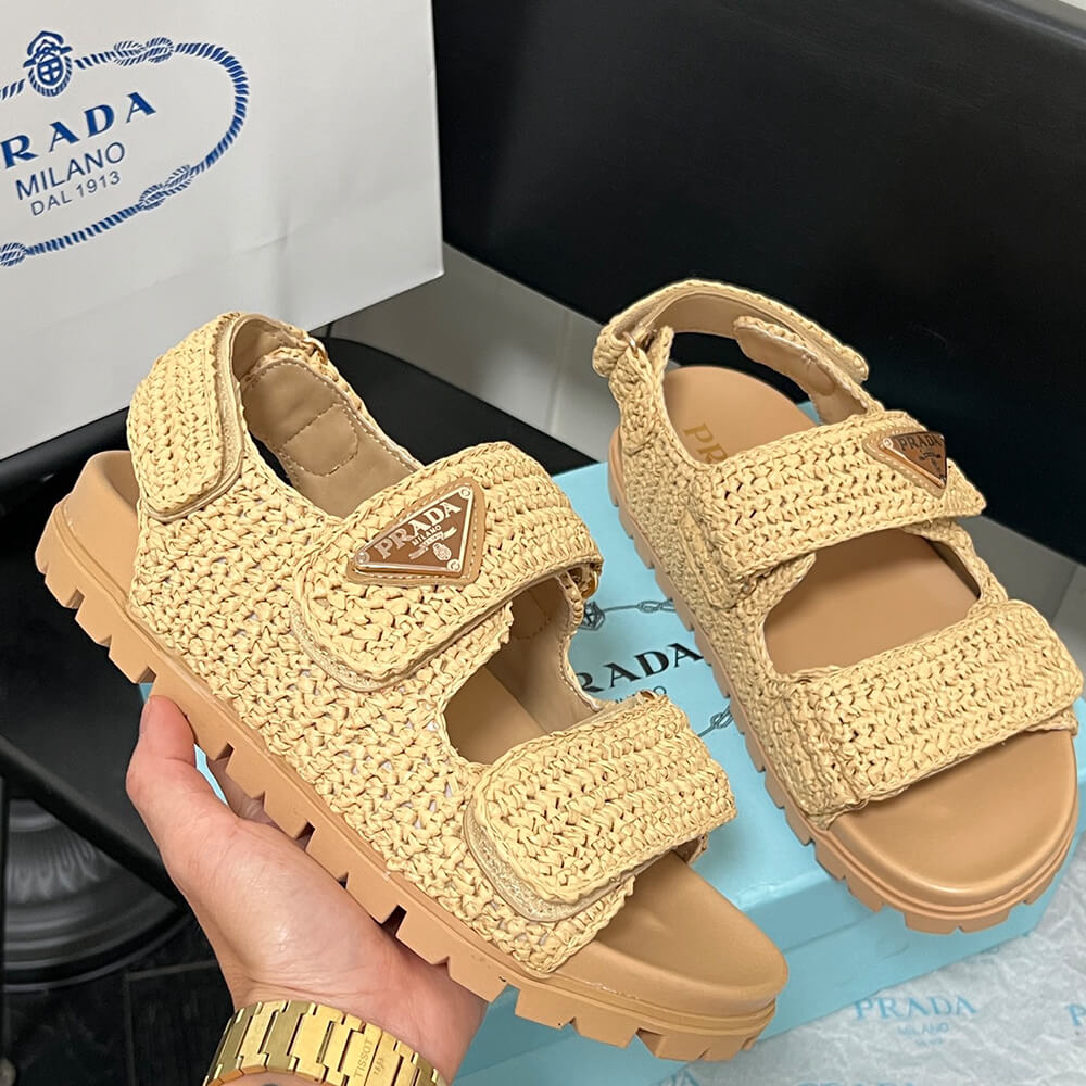 Prada Crochet sandals - Top Club