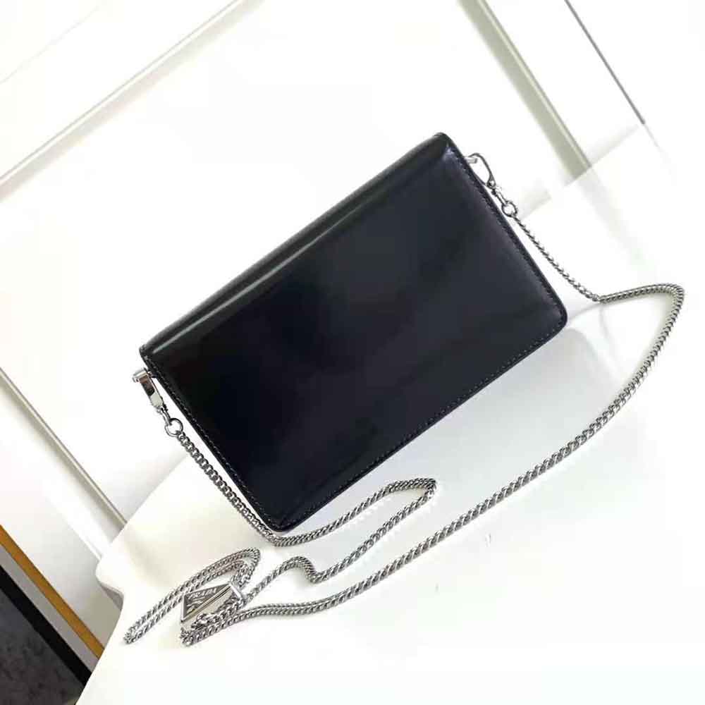 pra retro shiny small square bag - Top Club