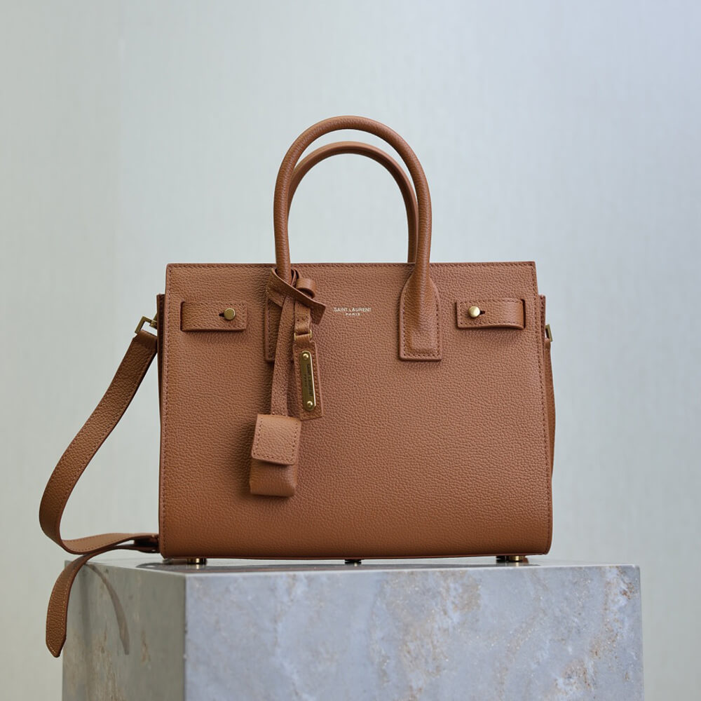 YSL SAC DE JOUR IN SUPPLE GRAINED LEATHER   BABY(HIGH-END GRADE)