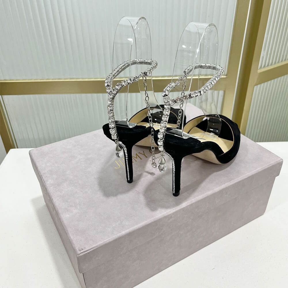 JIMMY CHOO Saeda Sandal 85 - Top Club