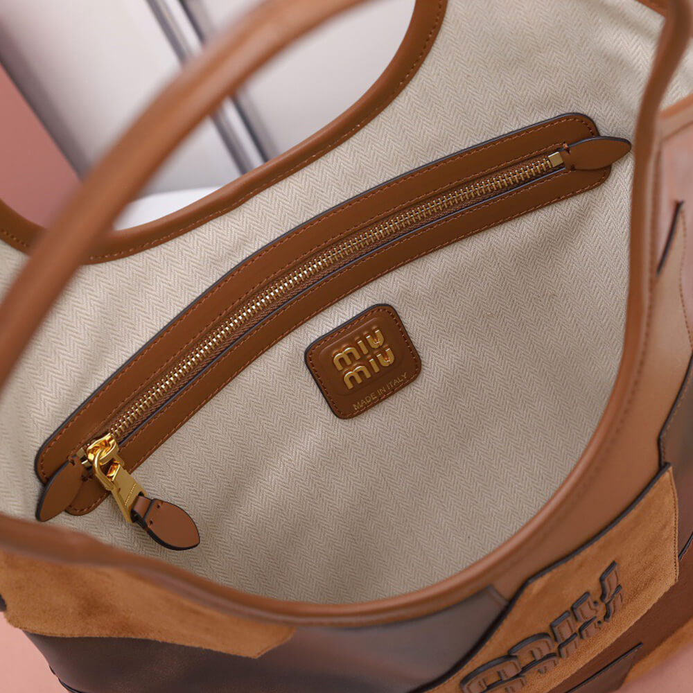 MIUMIU REGULAR IVY leather patchwork bag(HIGH-END GRADE) - Top Club