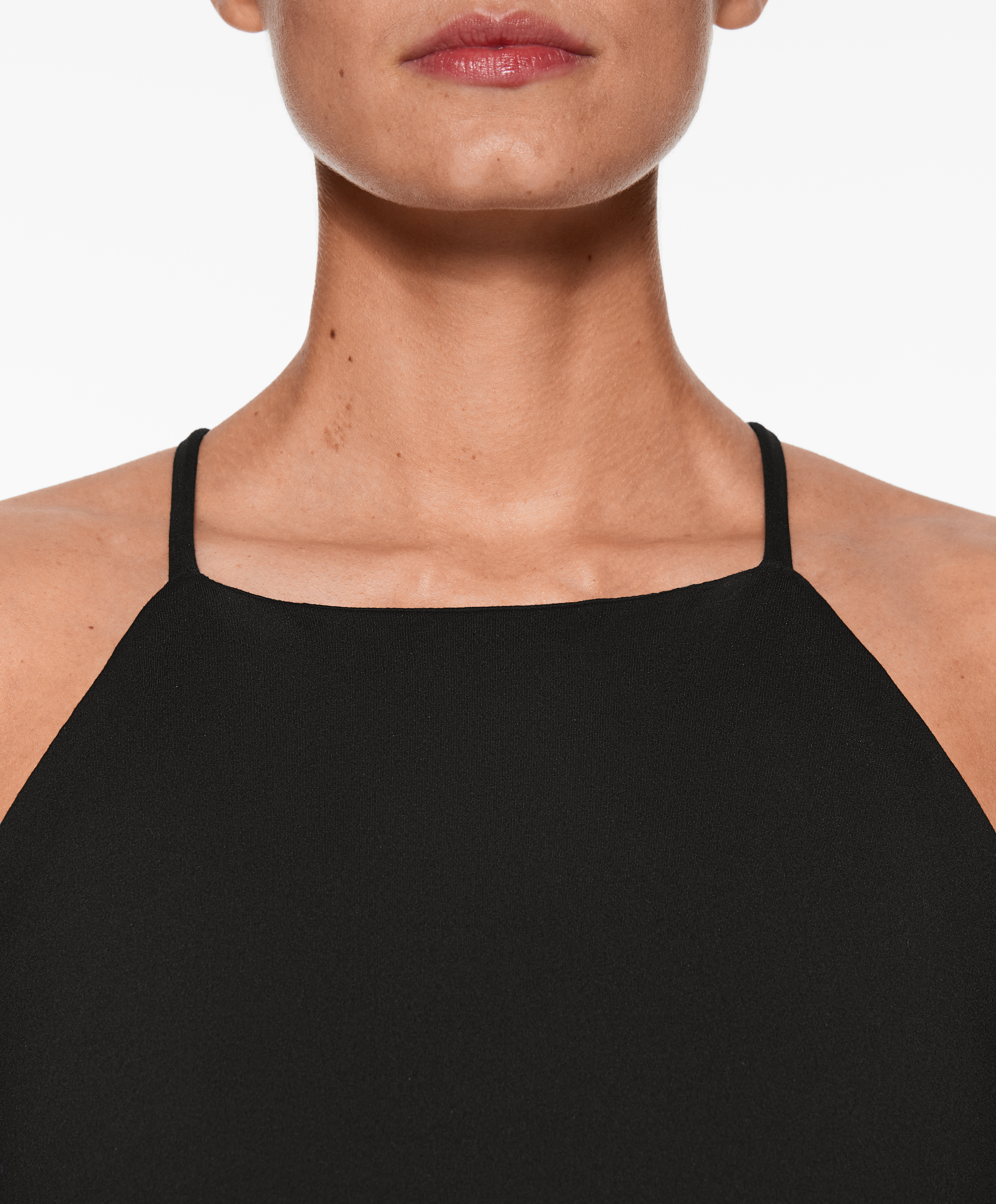 OYSHO Comfortlux open-back flare jumpsuit