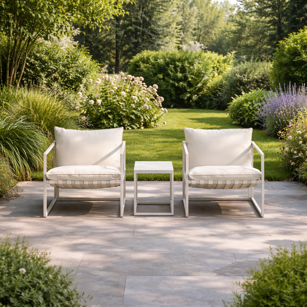 Tuin loungeset Ebba 3-delig Beige
