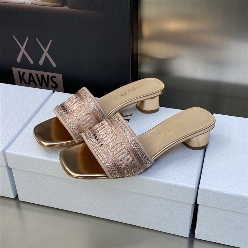 dior new flip flops color matching women s shoes - Sneaker Replica Workshop