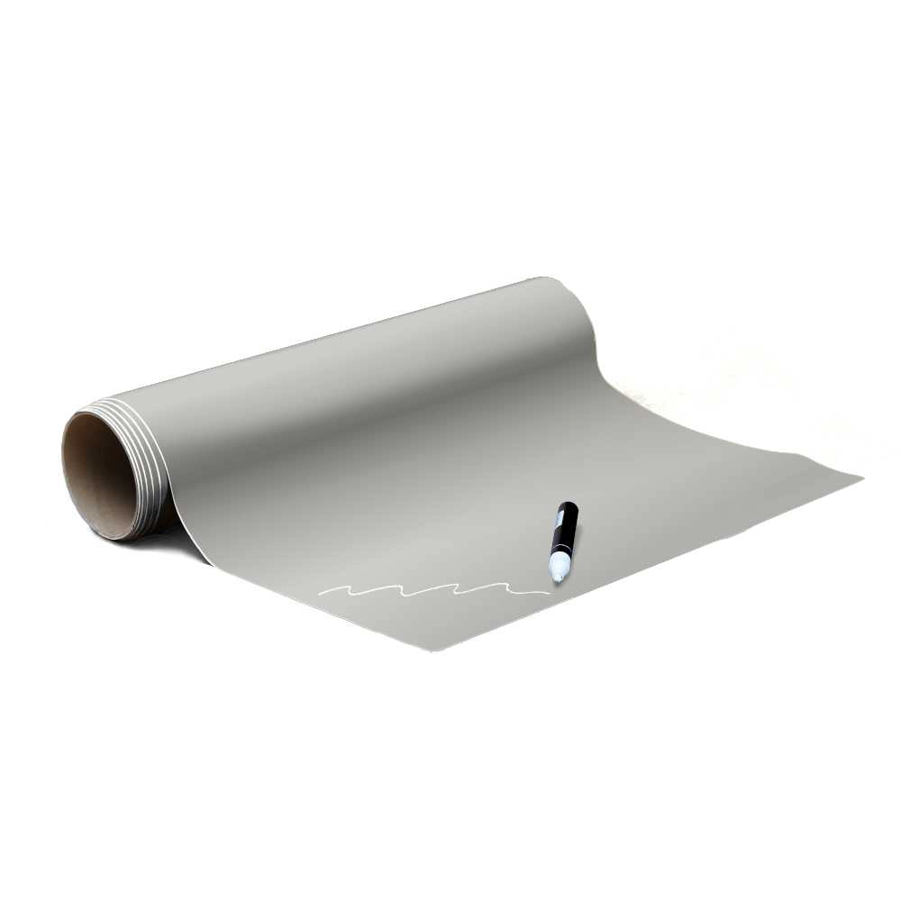 Magneetbehang luxe - krijtbord groengrijs 100x250cm