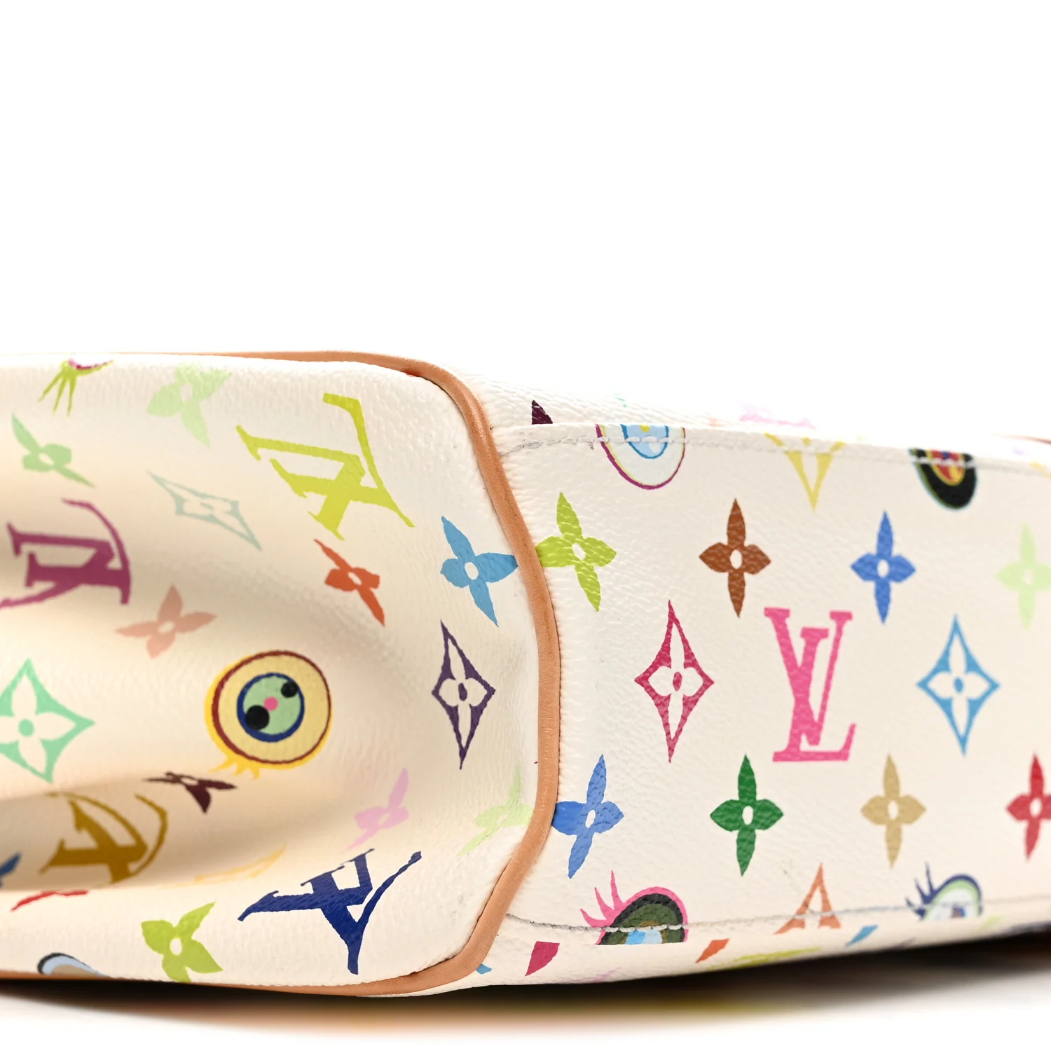 Monogram Multicolor Murakami Eye Love You White - Top Club