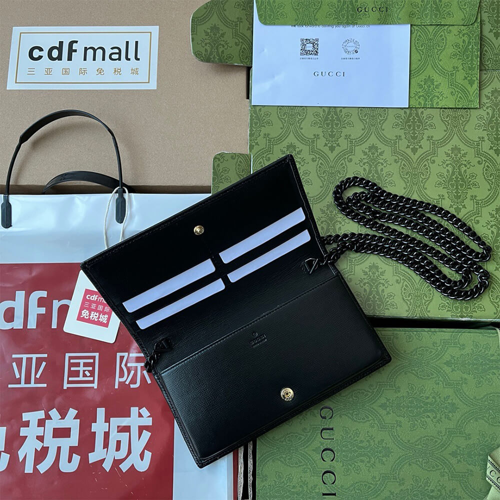 Gucci Horsebit 1955 Wallet With Chain Wallet(HIGH-END GRADE) - Top Club
