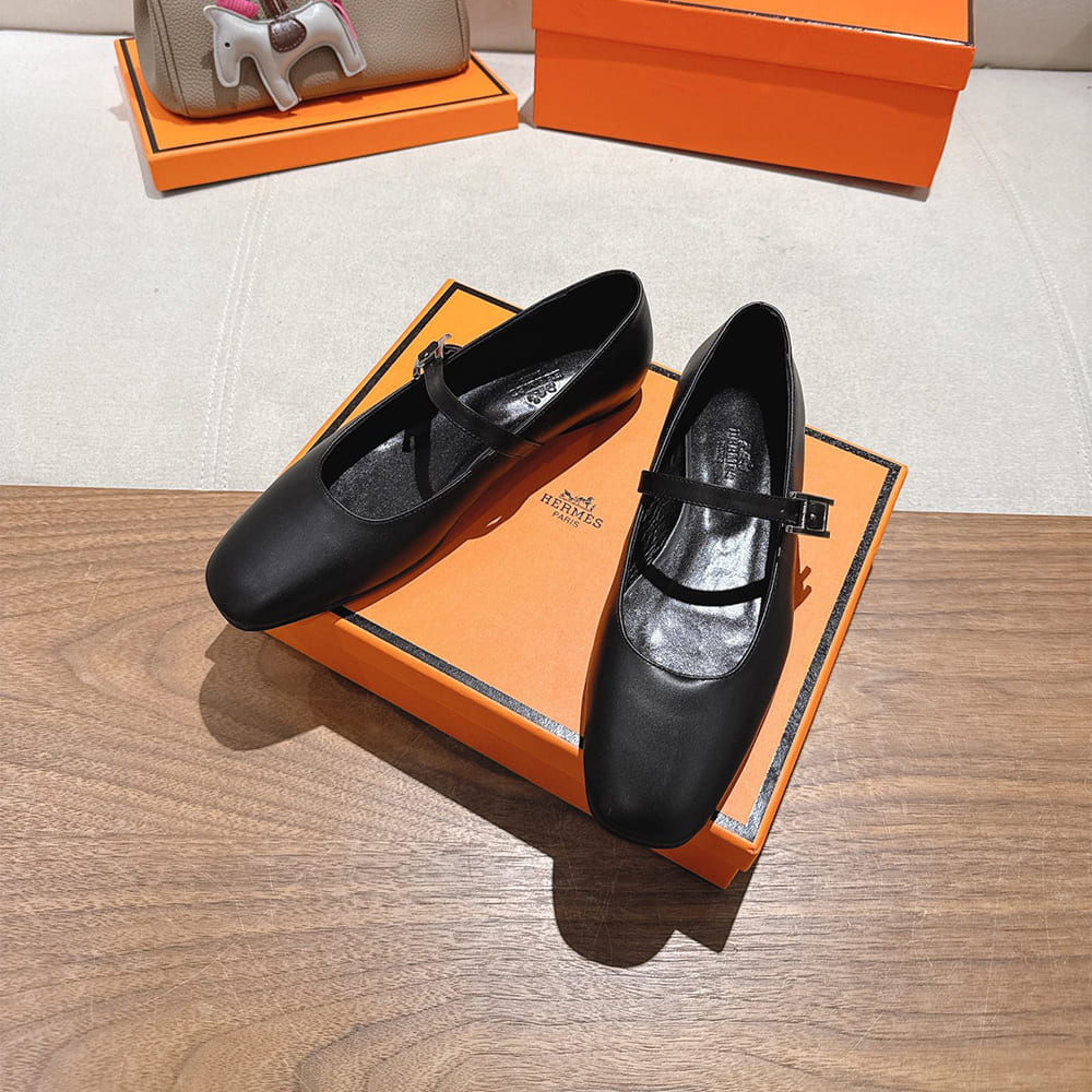 HERMES Jane ballet shoes - Top Club
