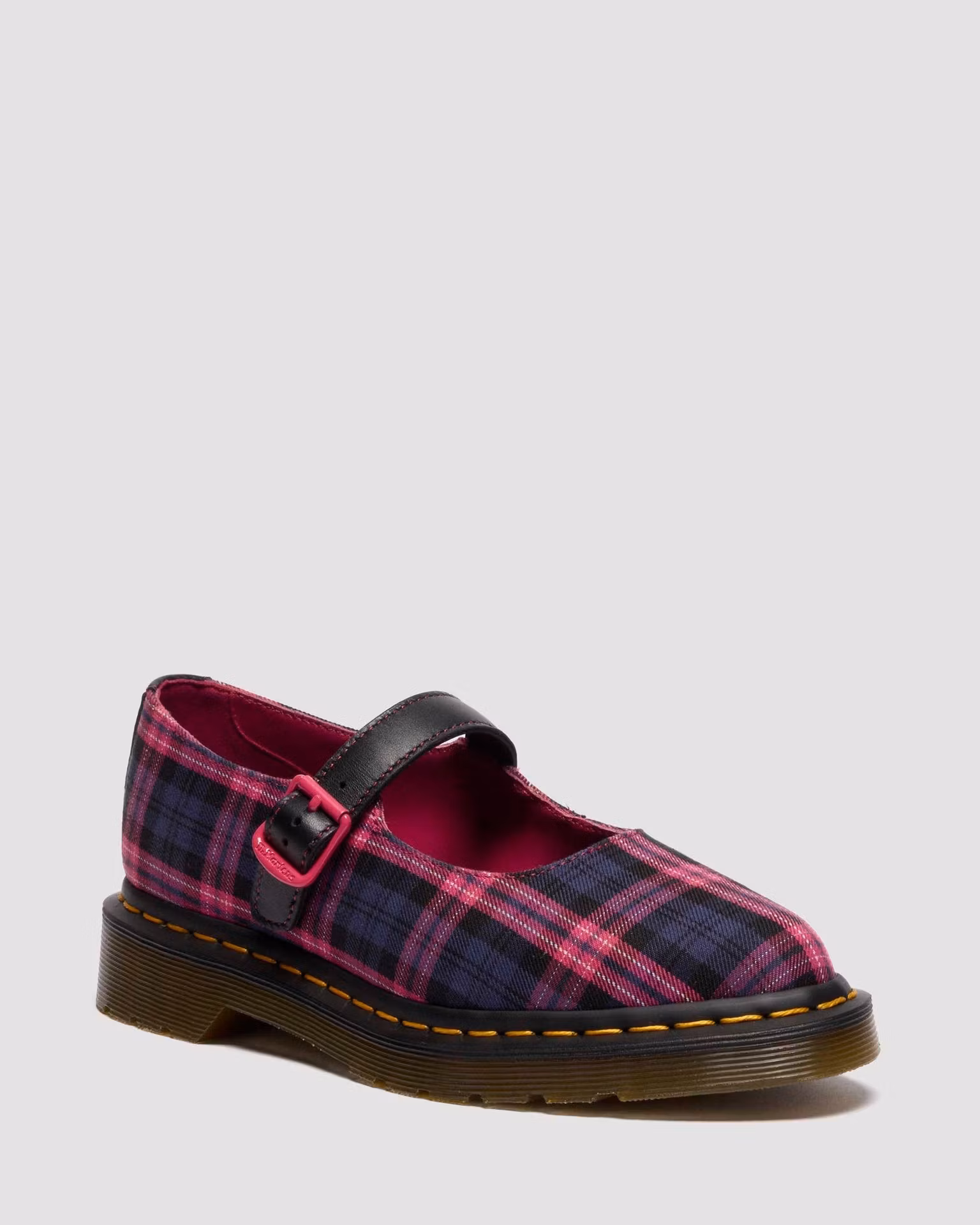 COACH Elphie Tartan Mary Jane Shoes