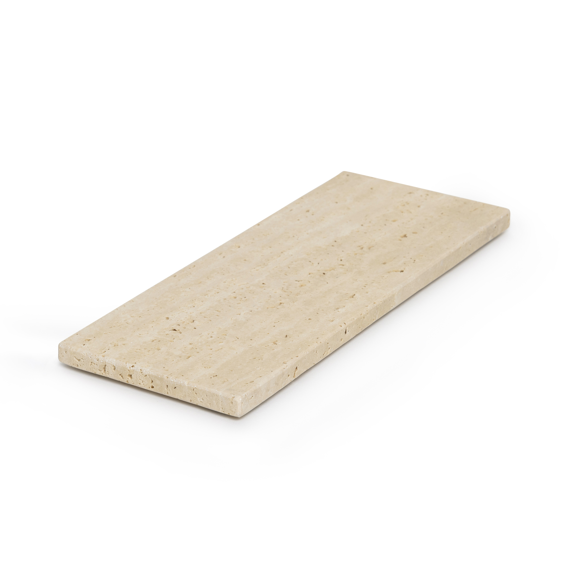 Travertine dienblad S 10x25cm