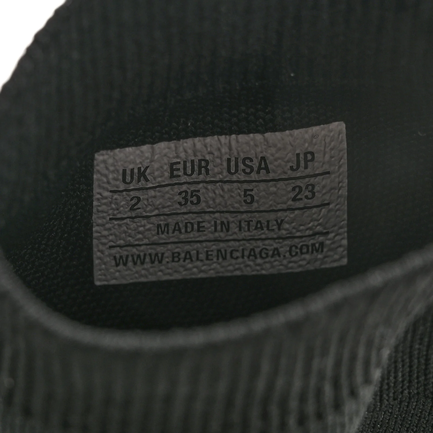 Technical 3D Recycled Knit Womens 3XL Sock Sneakers 35 Black White - Top Club