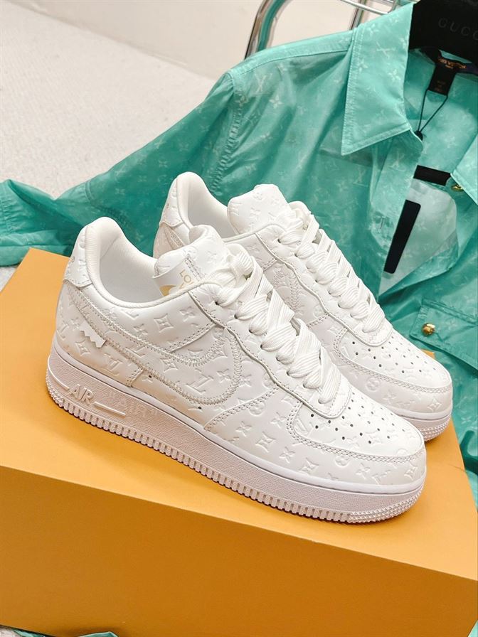 LOUIS VUITTON X NIKE AIR FORCE 1 BY VIRGIL ABLOH   LVS142 - Sneaker Replica Workshop