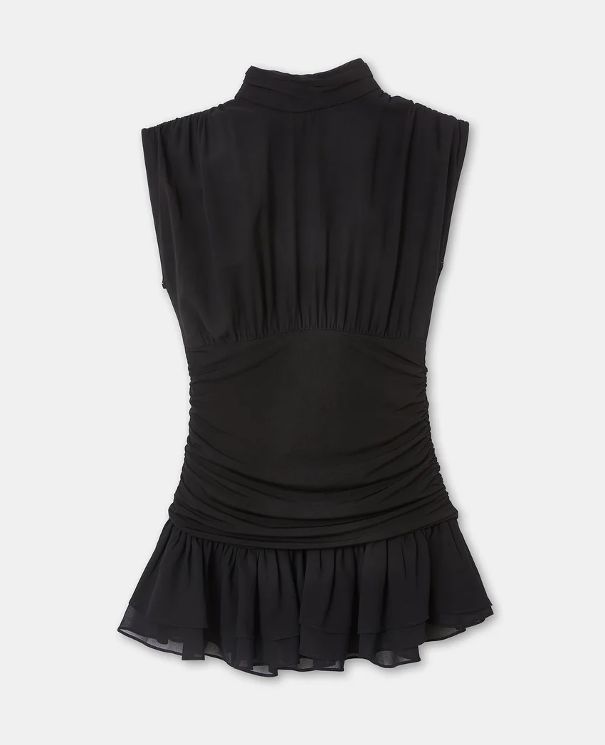 Pimkie Robe courte avec fronces et volants